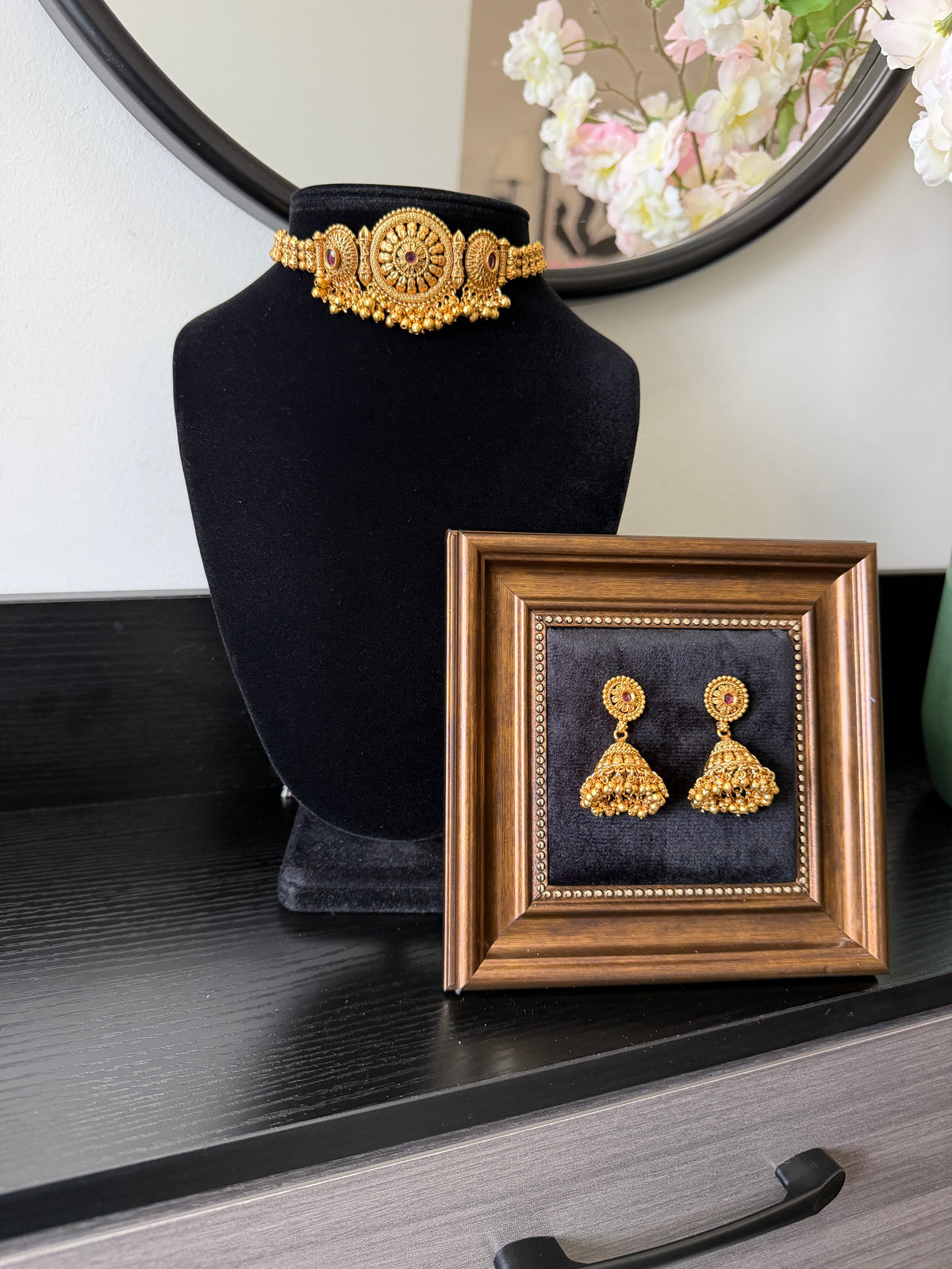 Tamanjot Micro Gold Plated Set (Ruby)