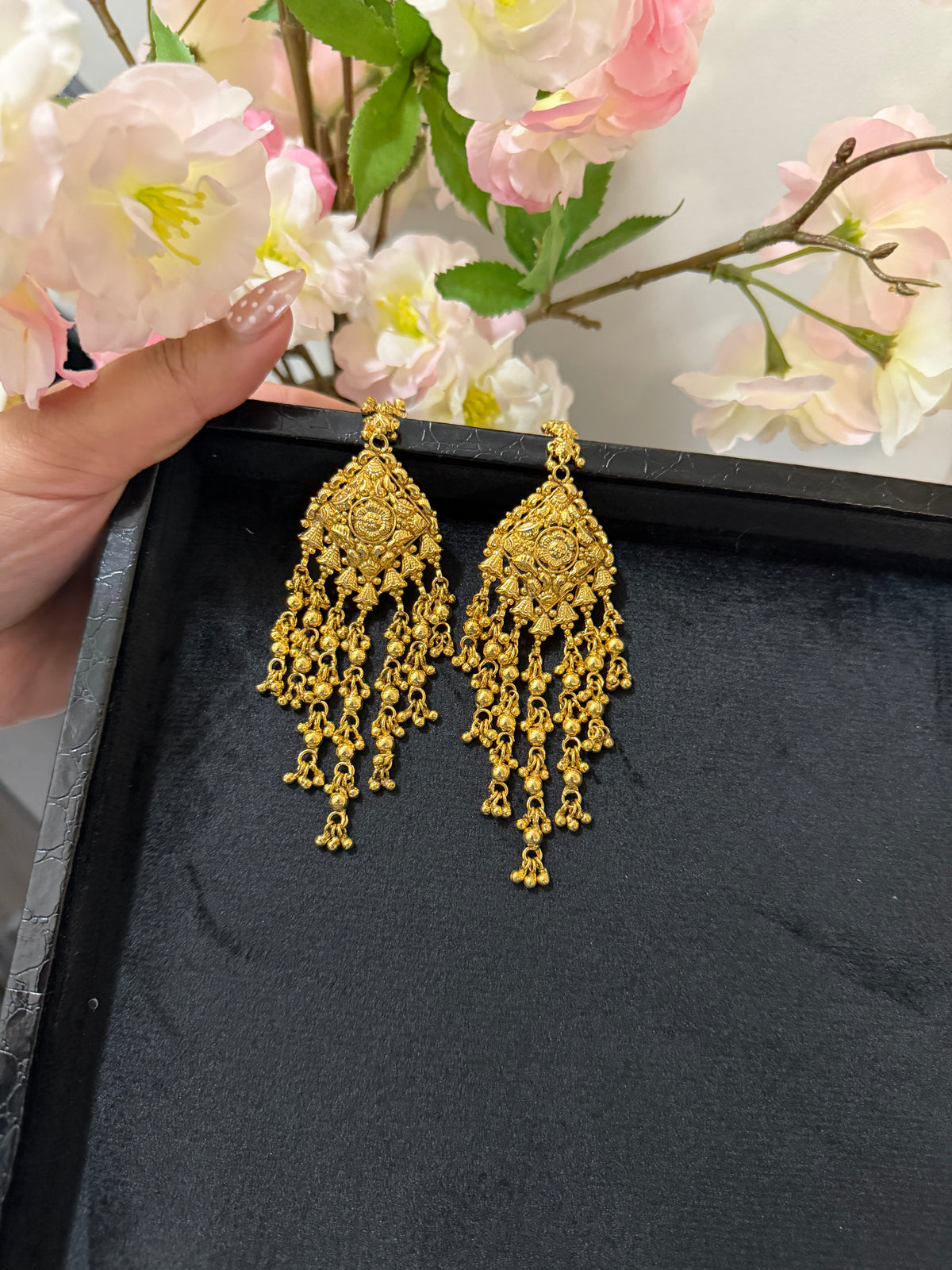 Asees Handcrafted Gold Plated Earrings