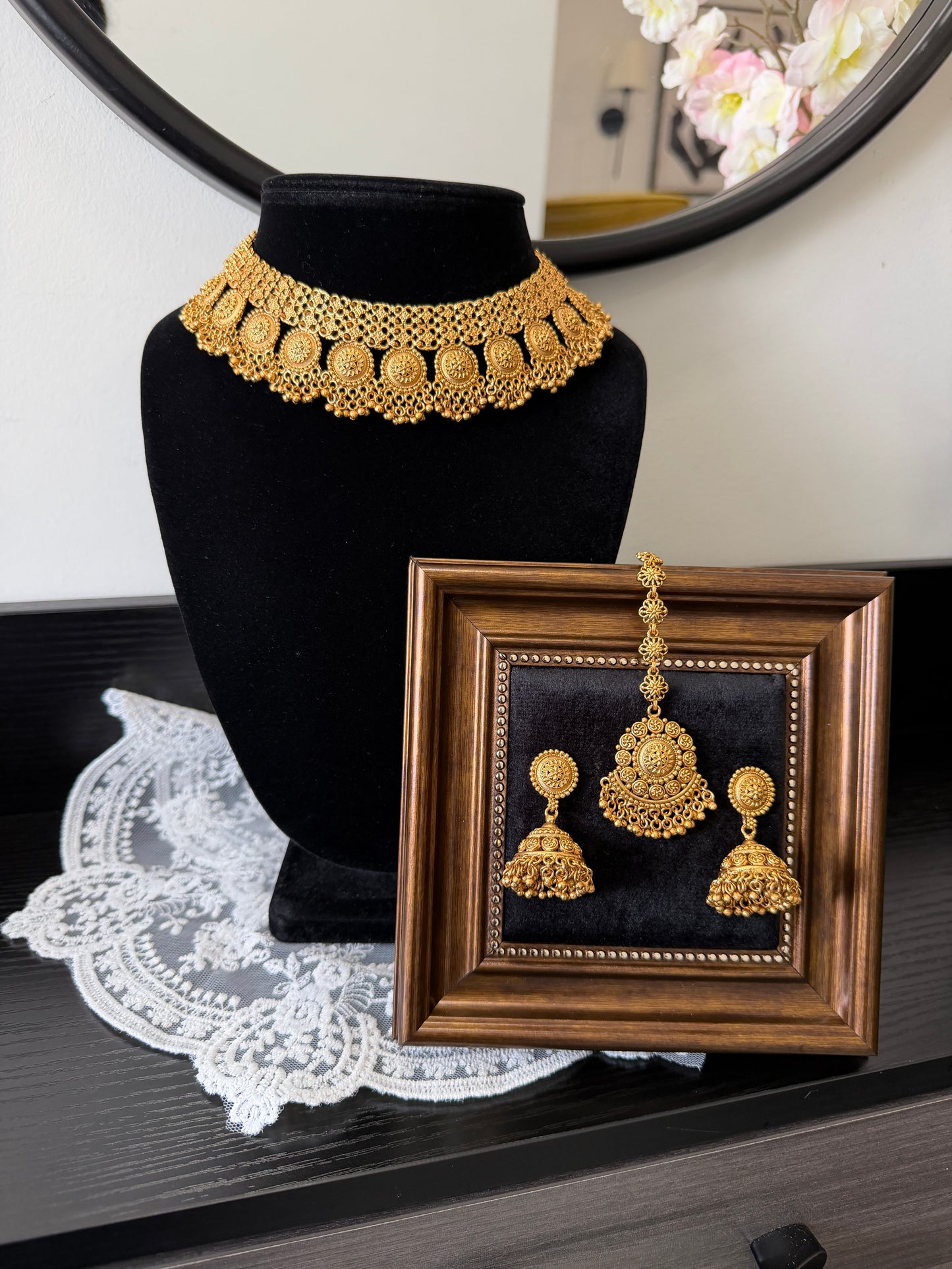 Manrit Micro Gold Plated Set