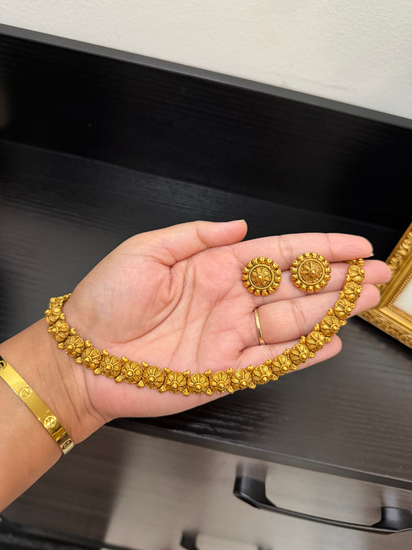 Ekam Micro Gold Plated Set