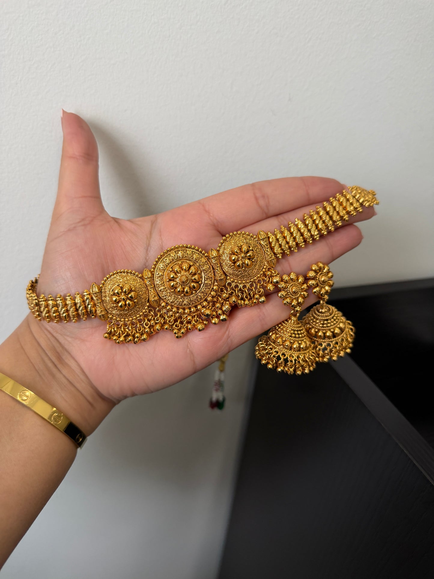Hasnoor Micro Gold Plated Set