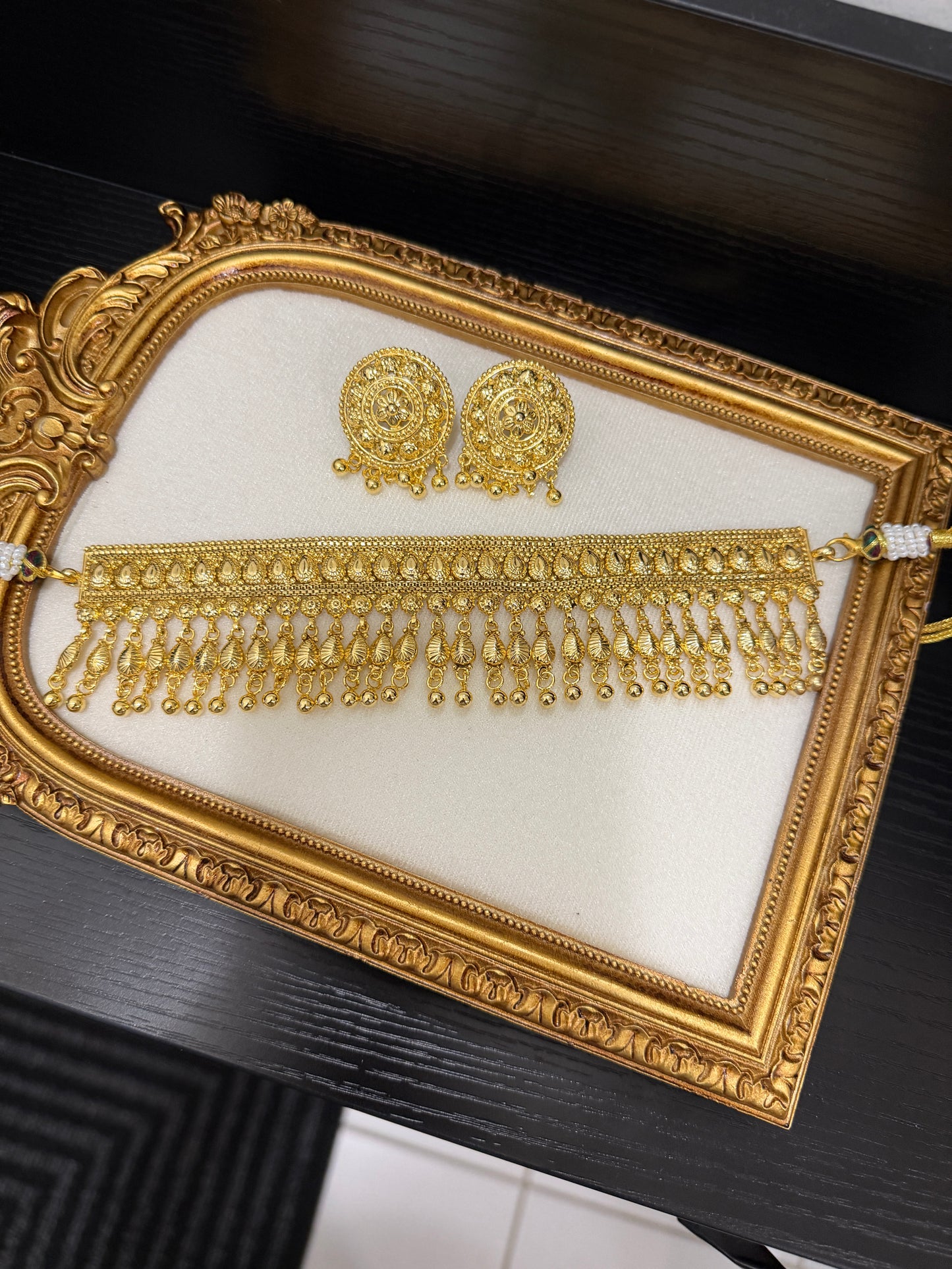 Heema Handcrafted Custom Made Gold Plated Set