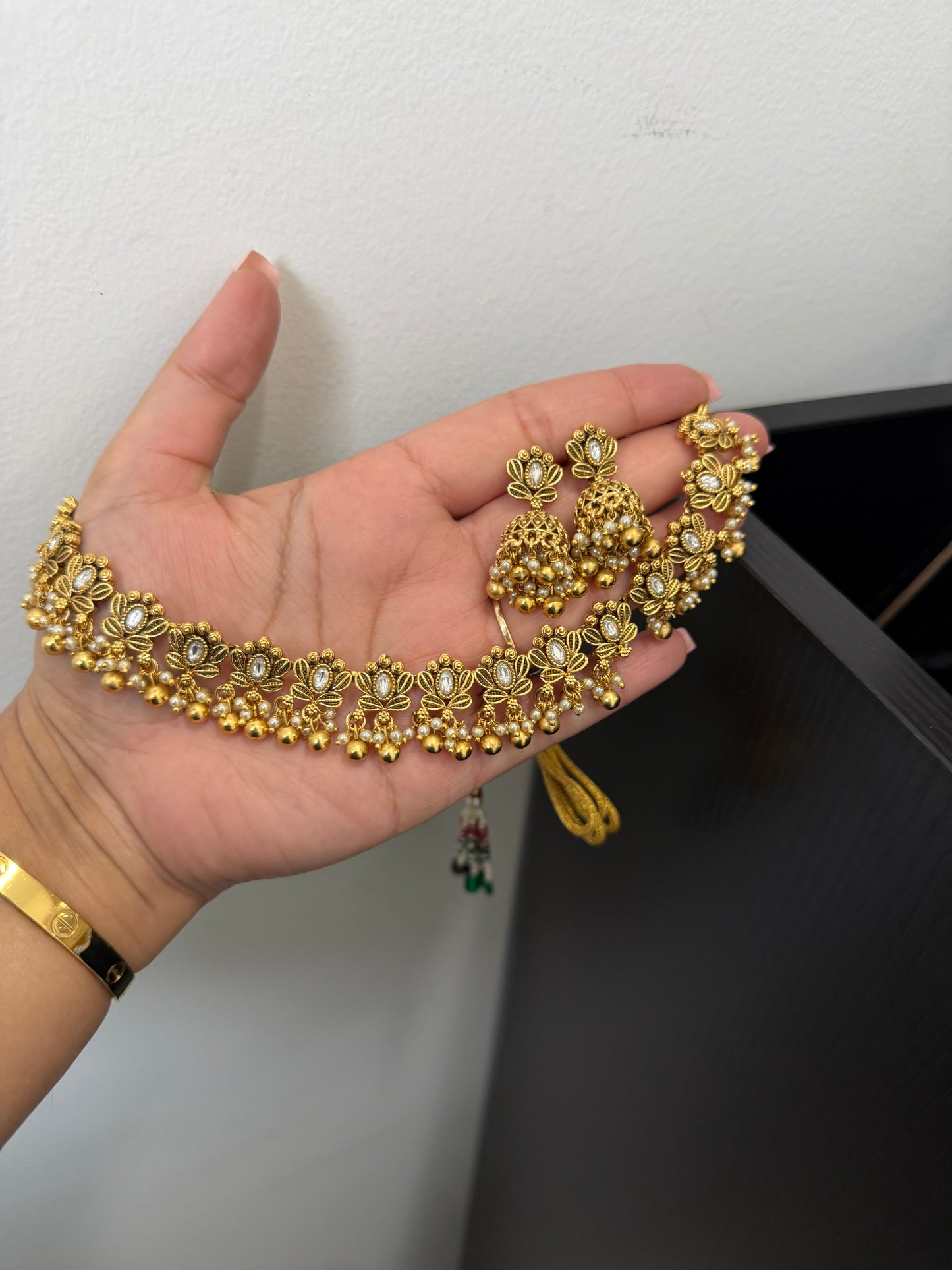 Taman Kundan Necklace Set