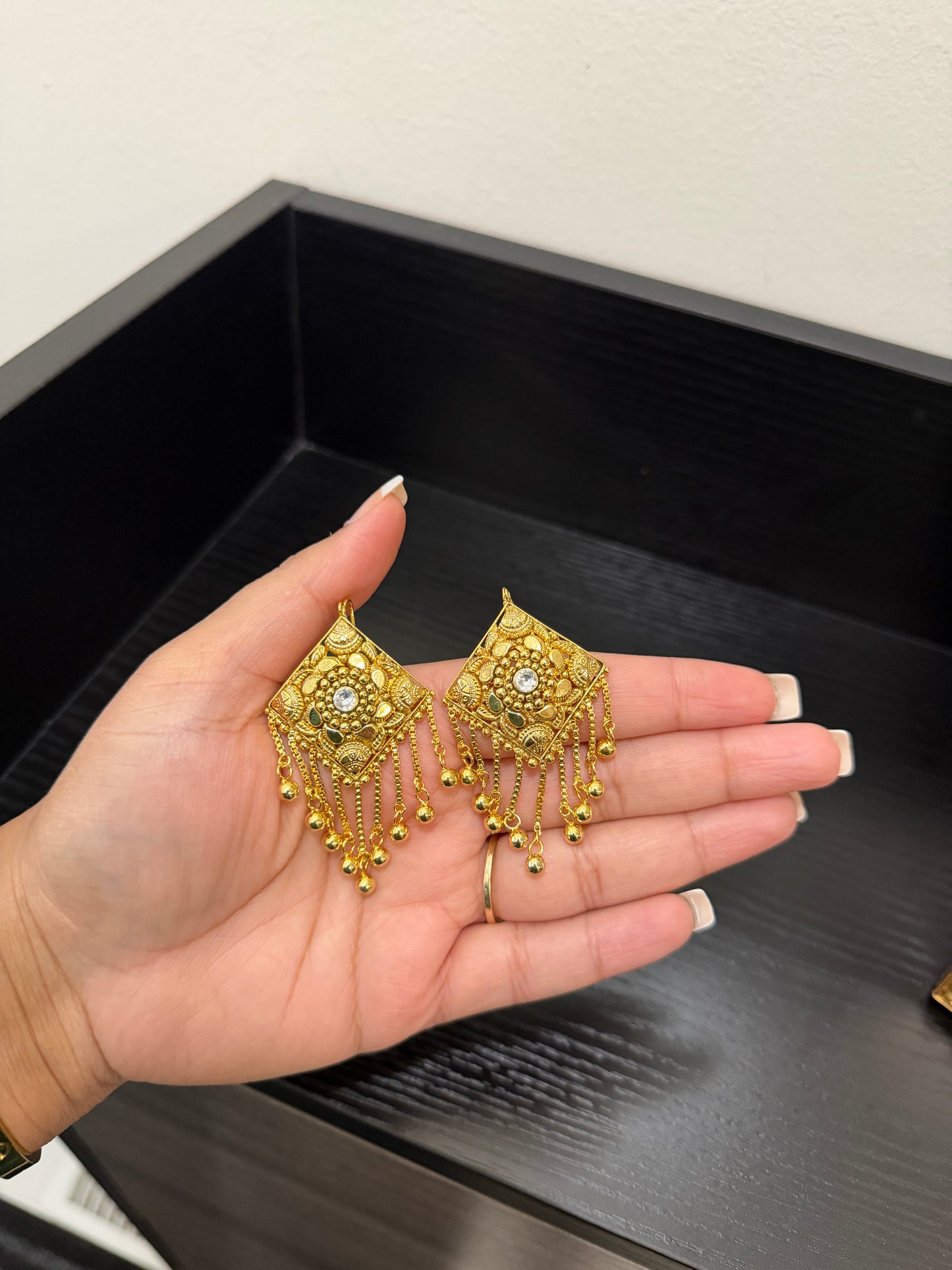 Harmeet Handcrafted Gold Plated Earrings
