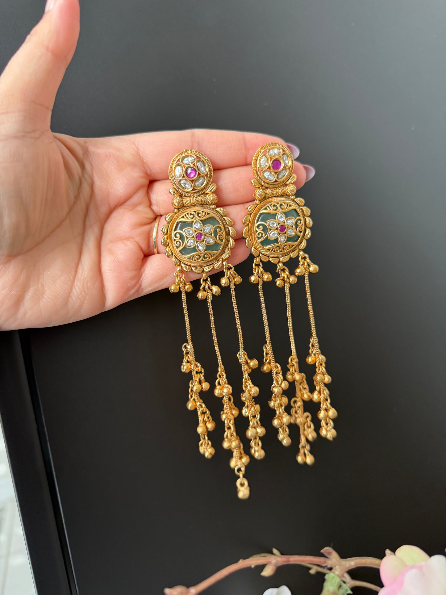 Zoya Kashmiri Heritage Earrings