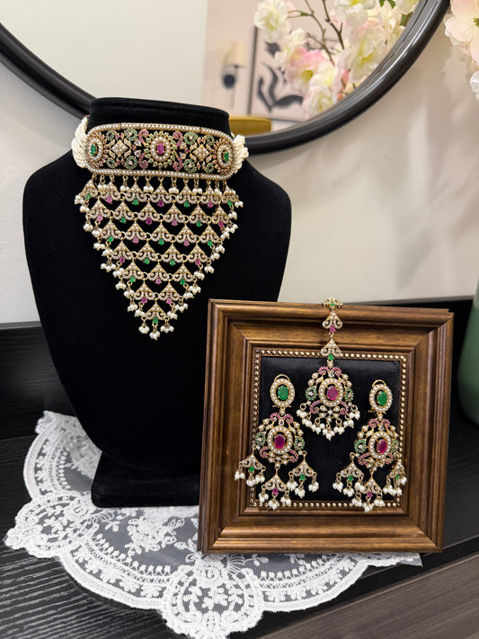 Aaliyah Statement Jadau Set