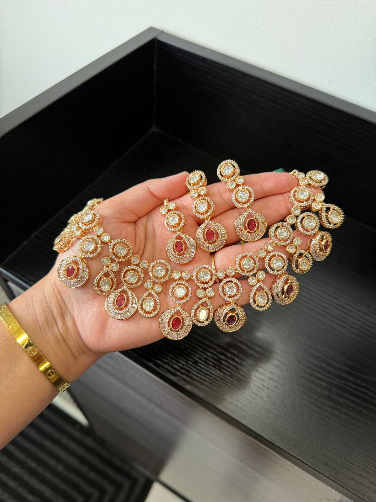 Yasmeen Kundan Gold Plated Set