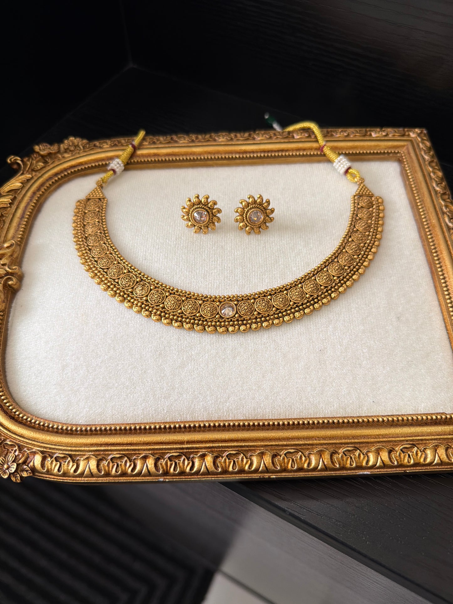 Manreet Micro Gold Plated Set (Clear)