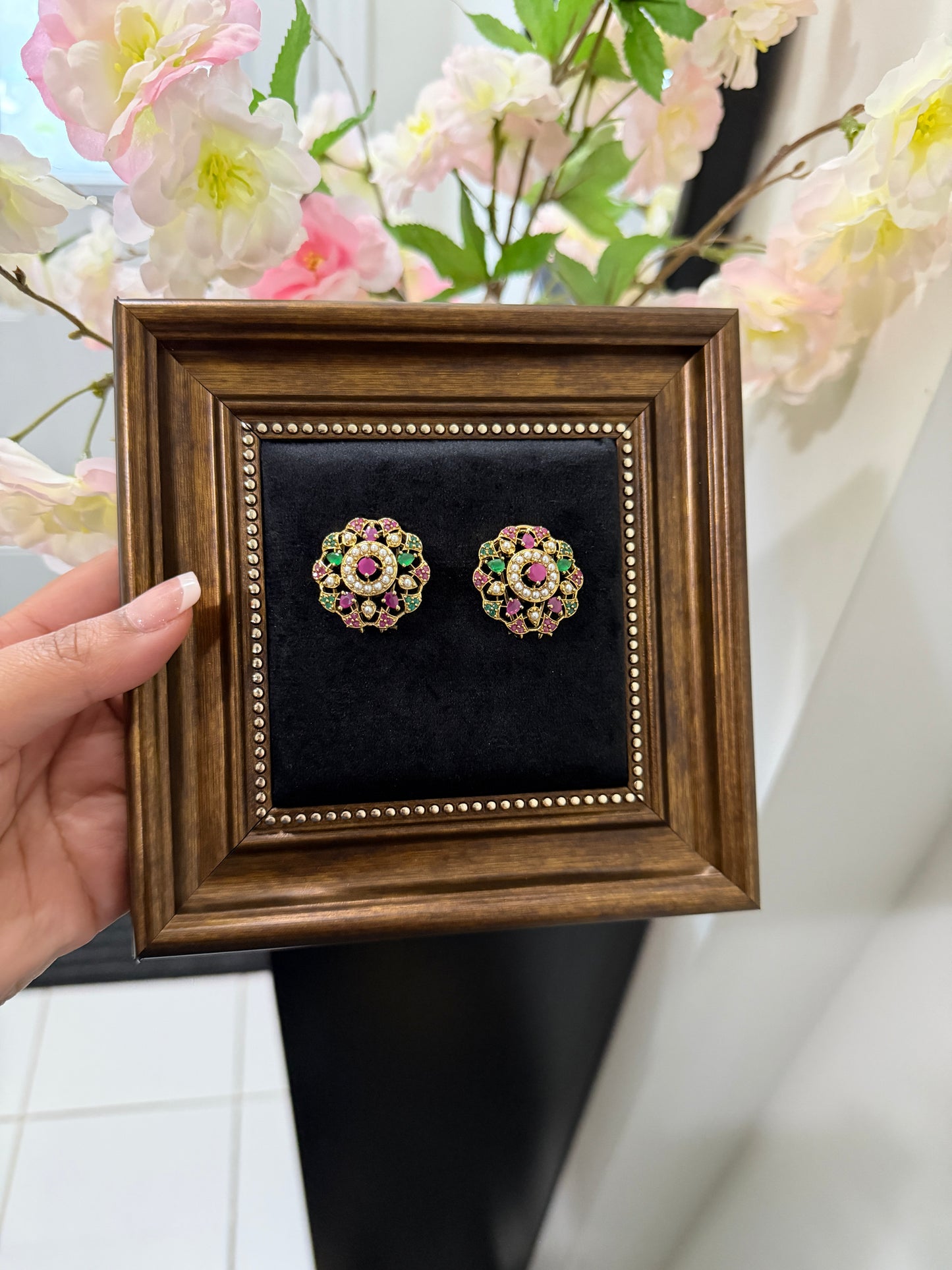 Jyotleen Jadau Studs