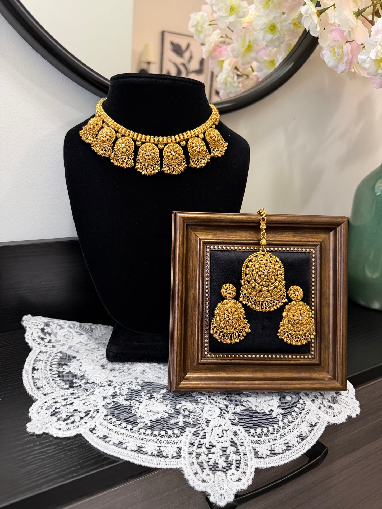 Jasmeet Micro Gold Plated Set
