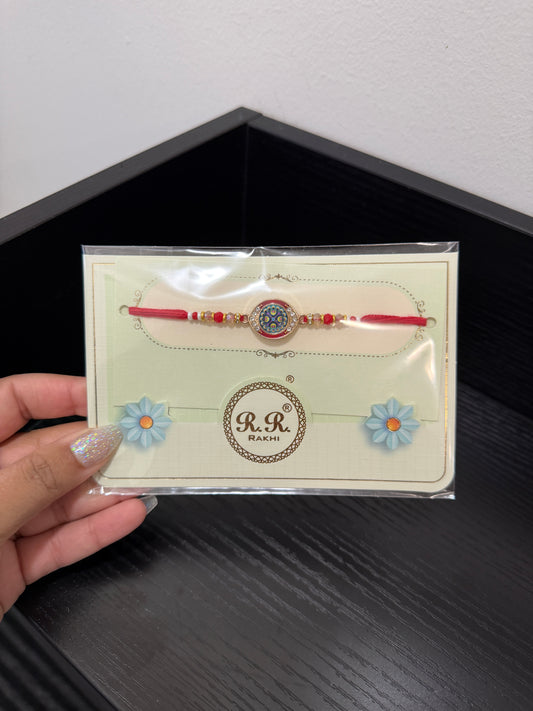 Evil Eye Rakhi (Red)