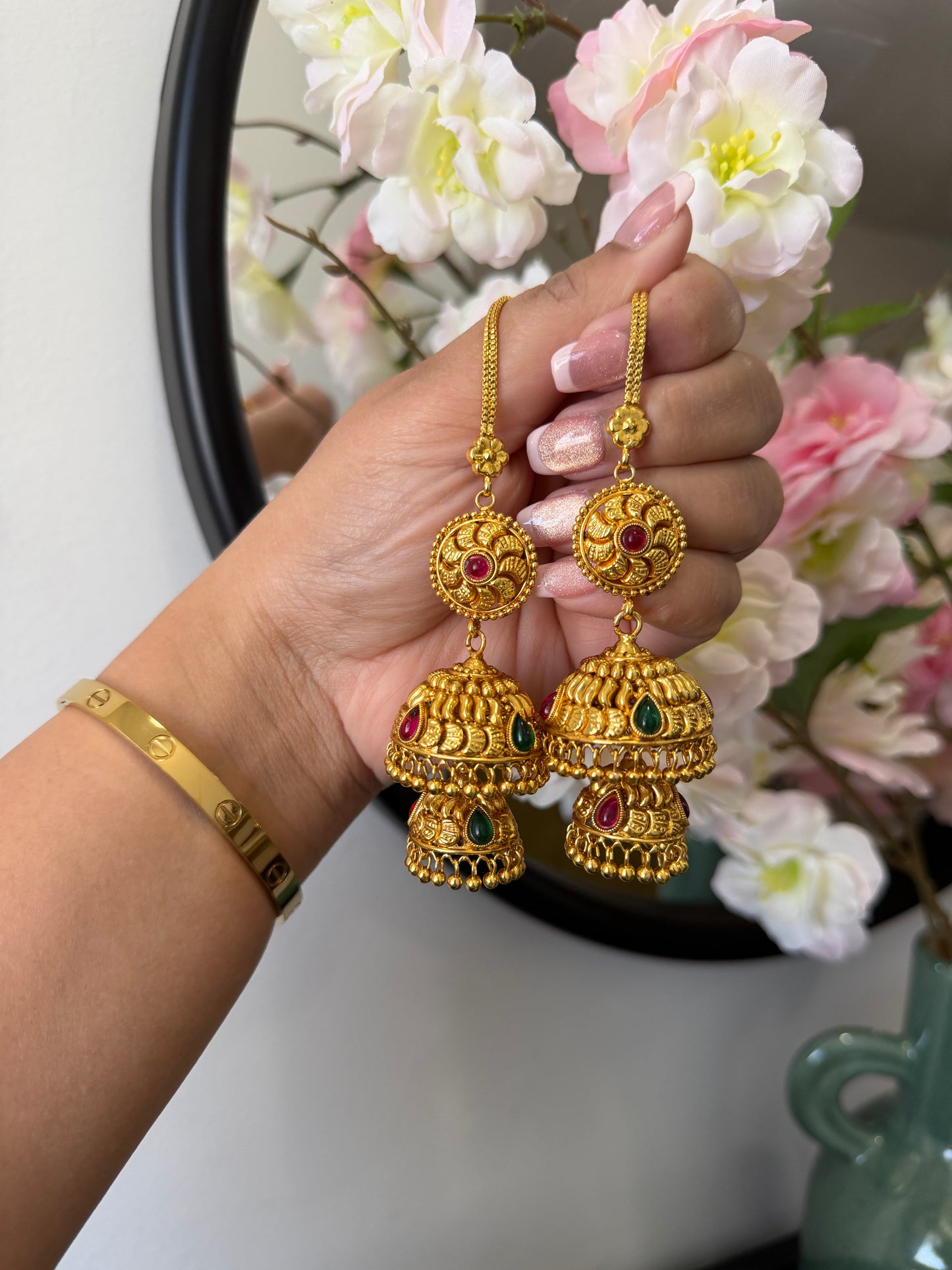 Nimrit Micro Gold Plated Jhumki