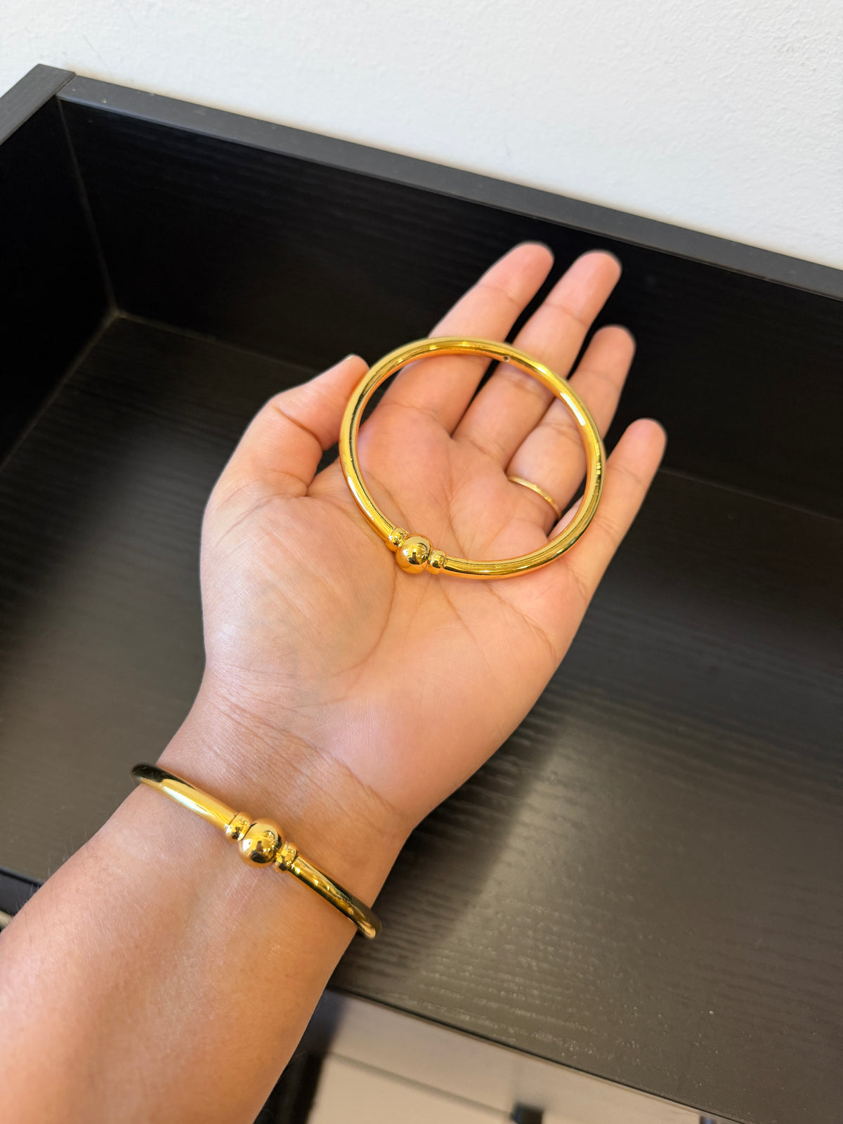 Raj Gold Plated Bangles (Set of 2)