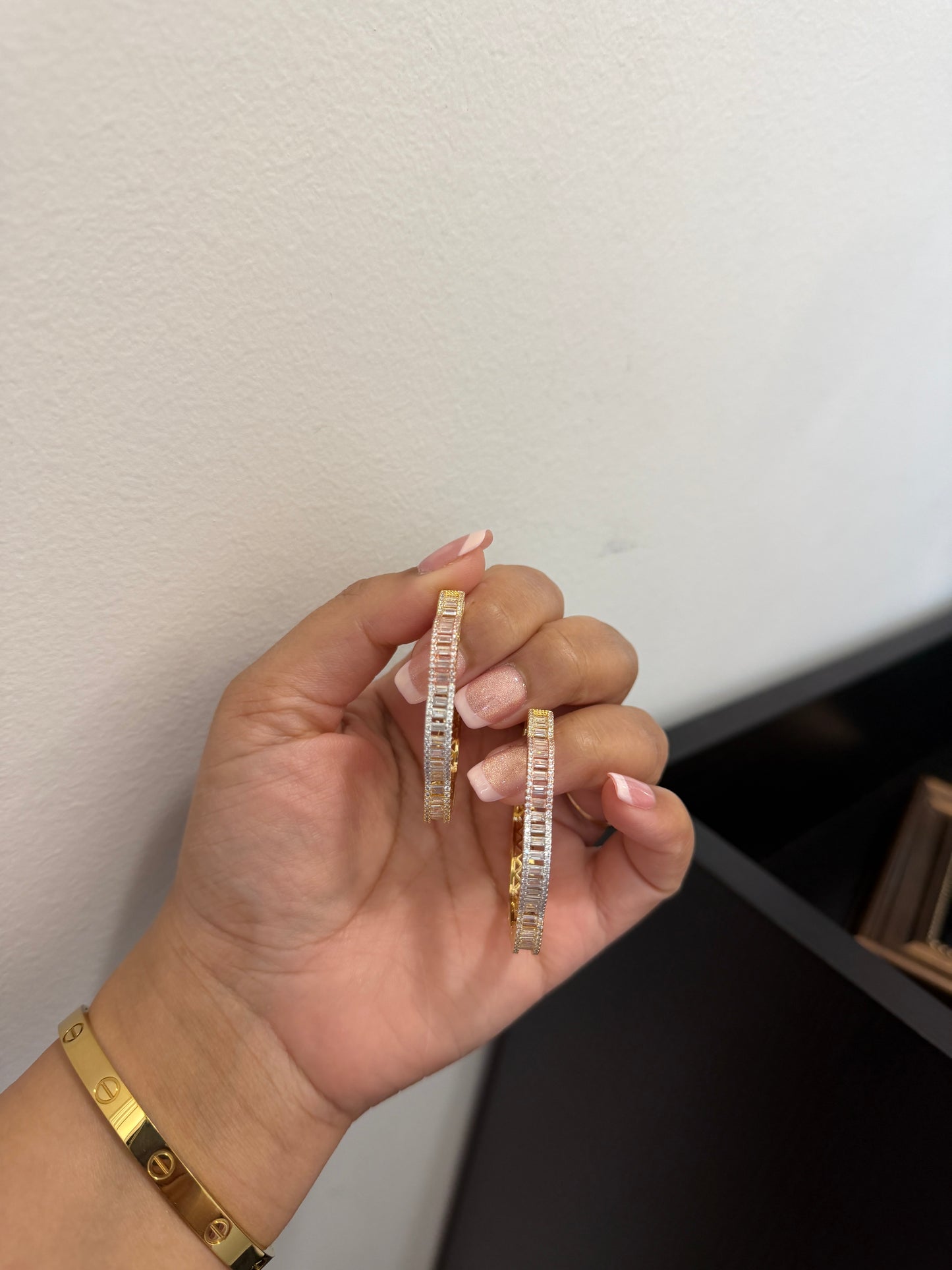 Sohni Three Tone AD Hoops