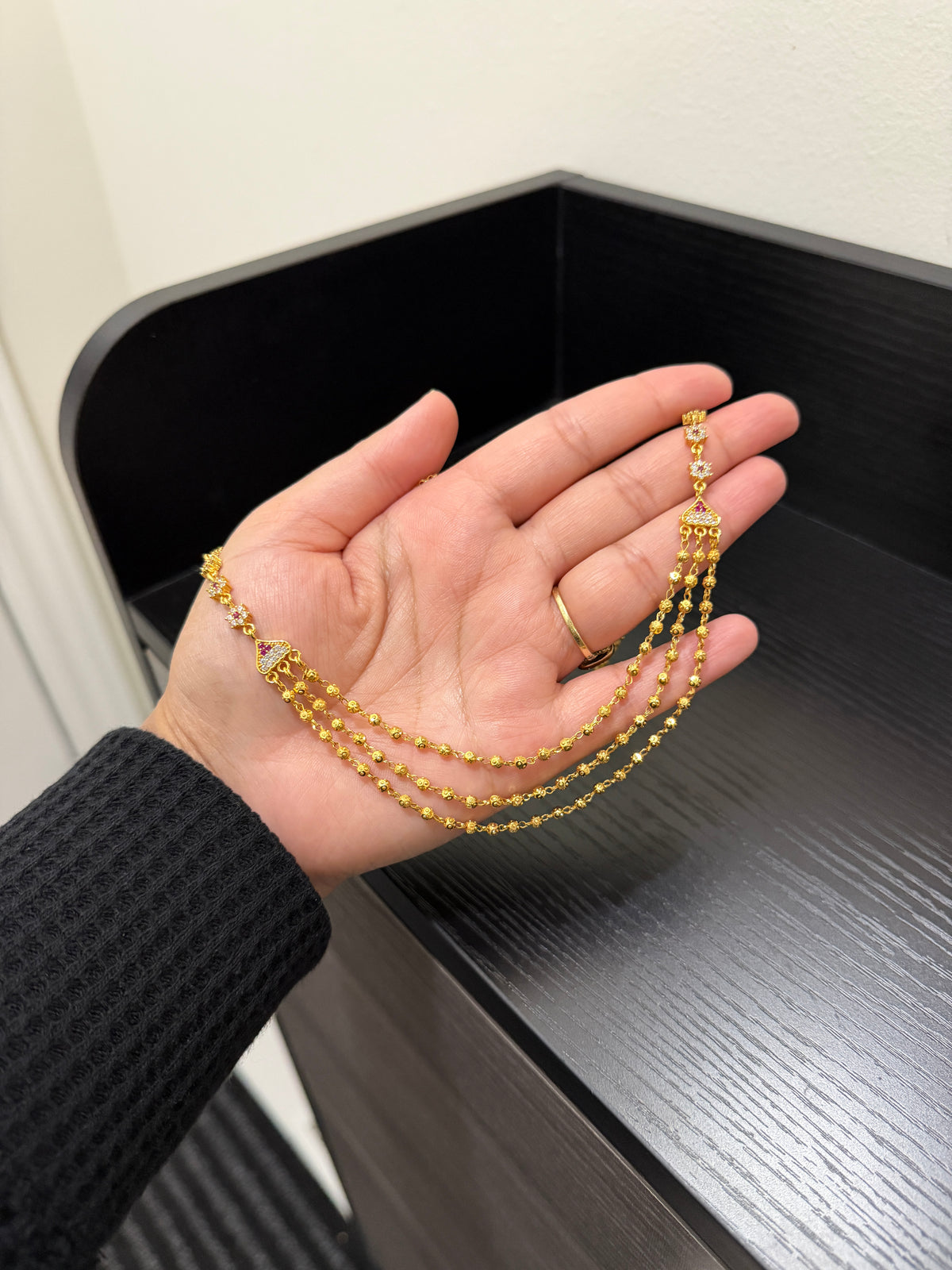 Erani Three Layer Chain (18 Inch Length)