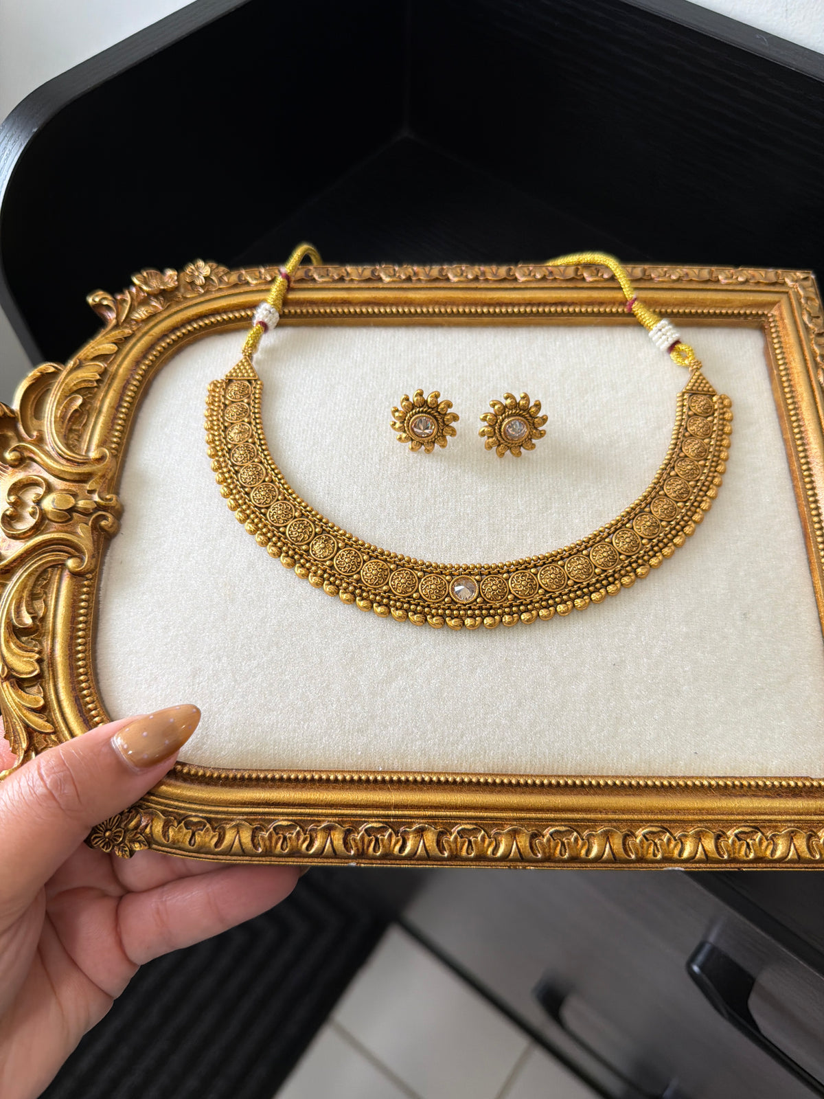 Manreet Micro Gold Plated Set (Clear)