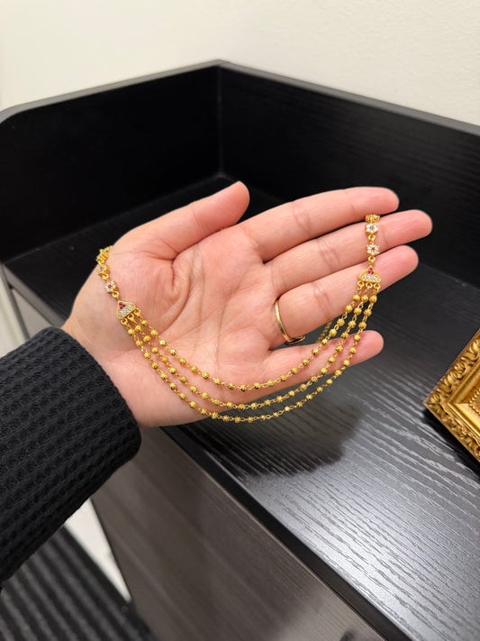 Erani Three Layer Chain (18 Inch Length)