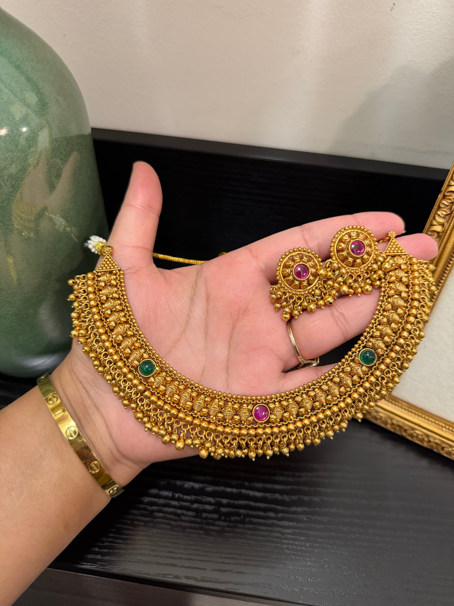Manu Micro Gold Plated Set