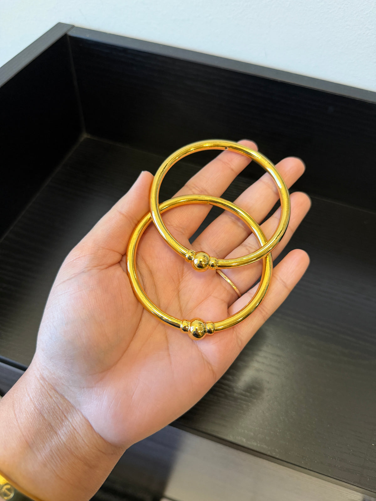 Raj Gold Plated Bangles (Set of 2)
