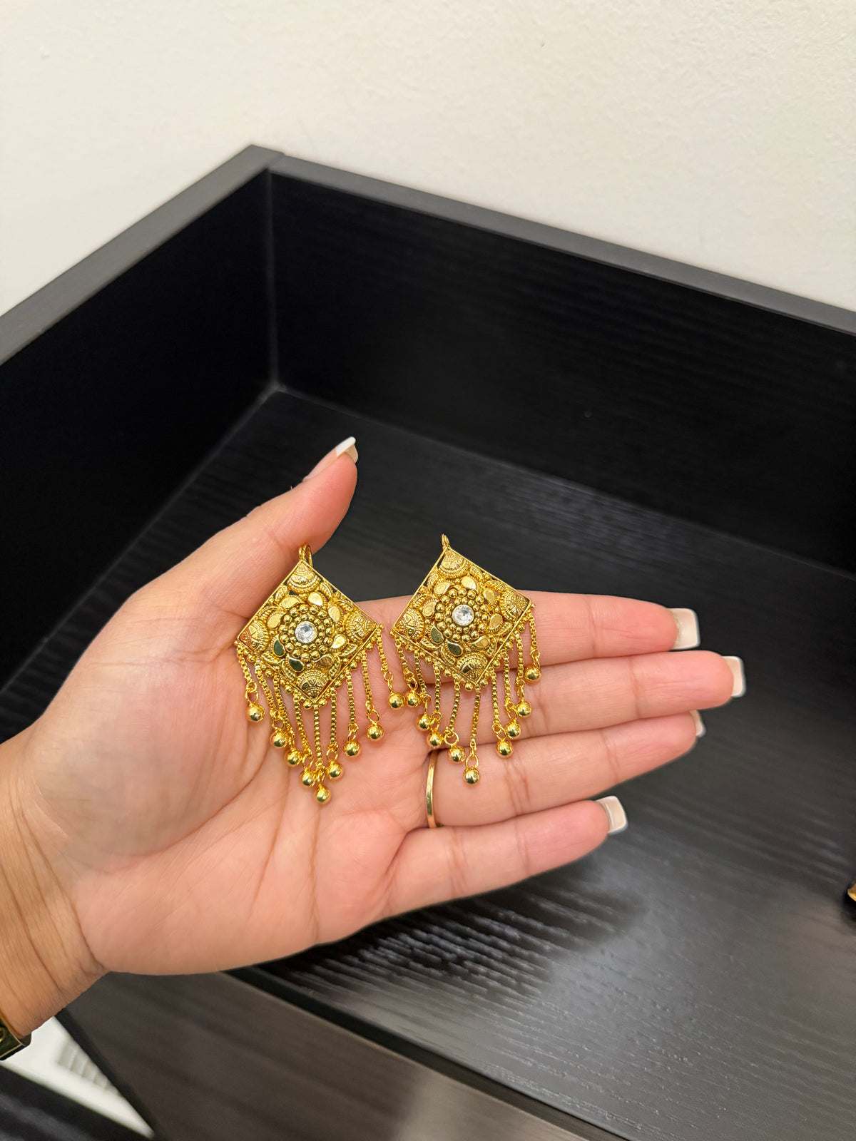 Harmeet Handcrafted Gold Plated Earrings