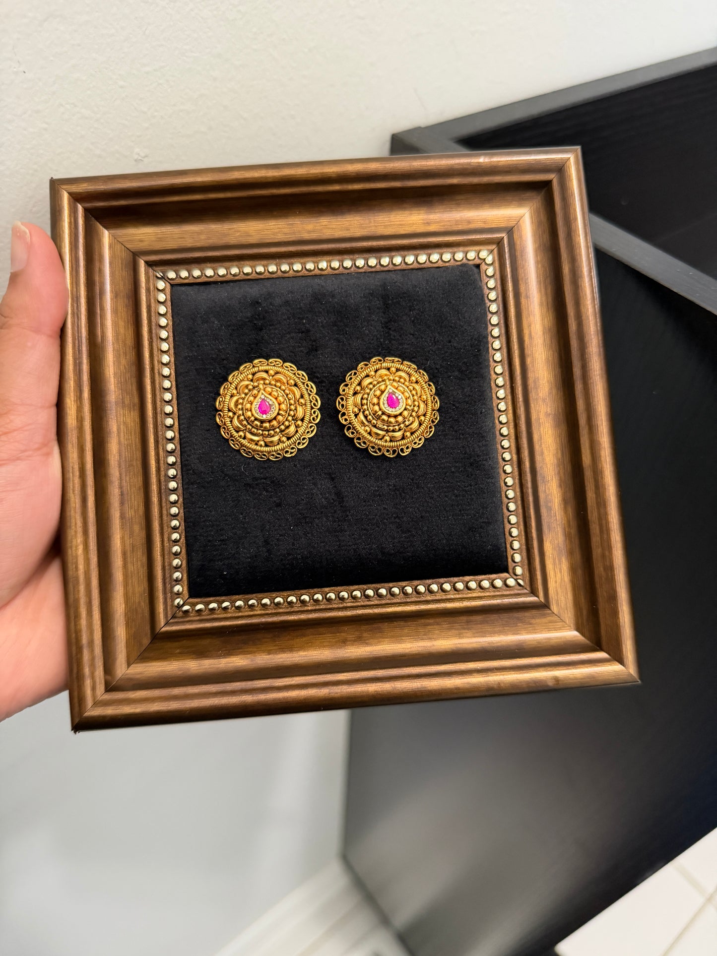 Amanpreet Micro Gold Plated Studs