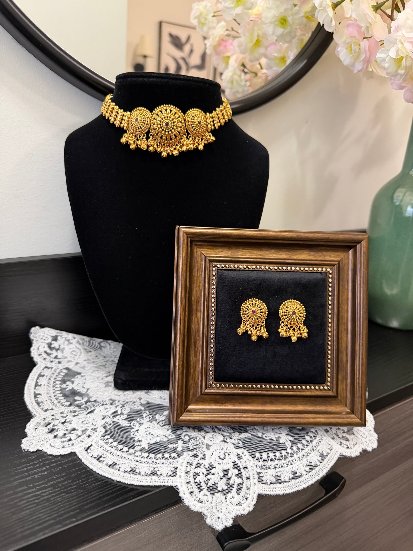 Tanu Micro Gold Plated Set