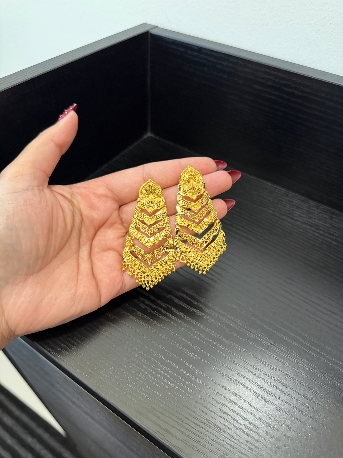 Hannaya Gold Forming Earrings