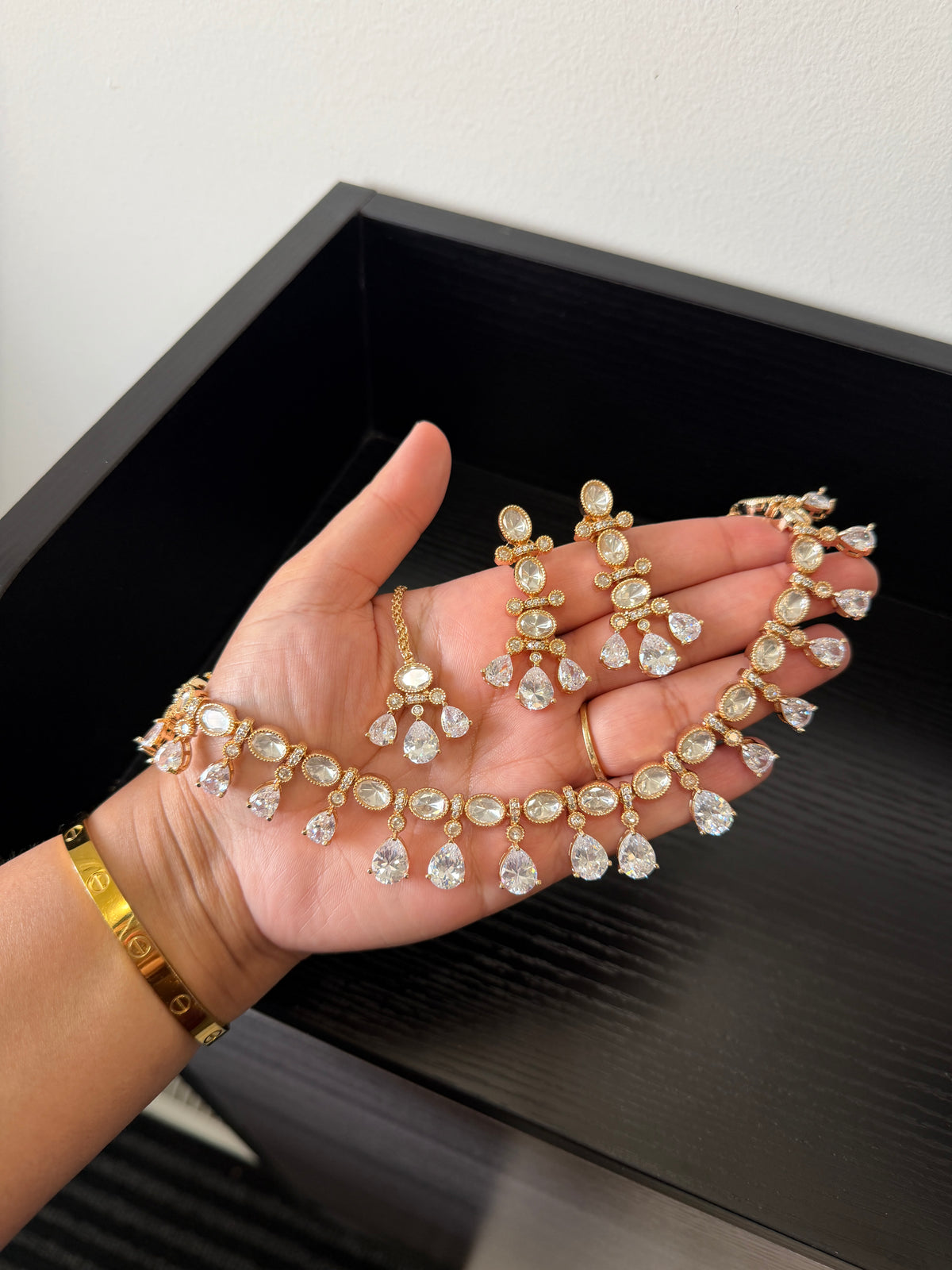 Jind Kundan Gold Plated Set
