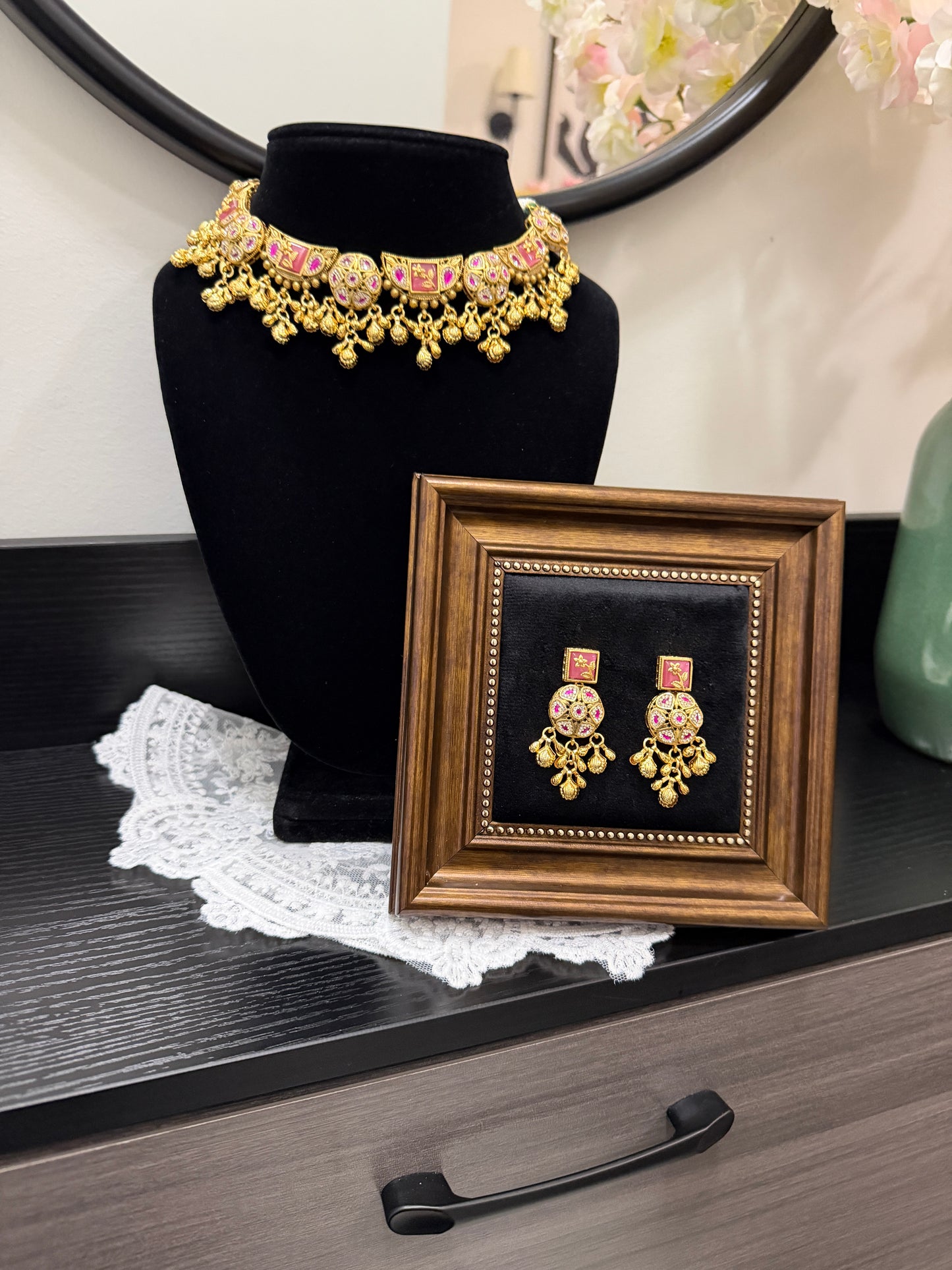 Simi Heritage Swarovski Necklace Set