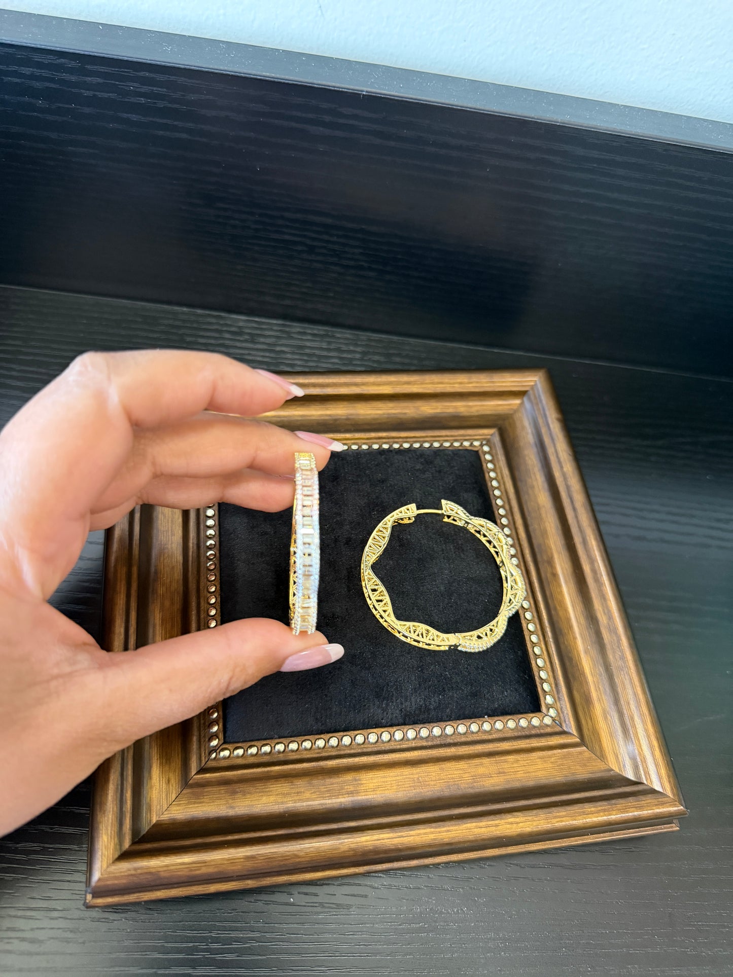 Sohni Three Tone AD Hoops