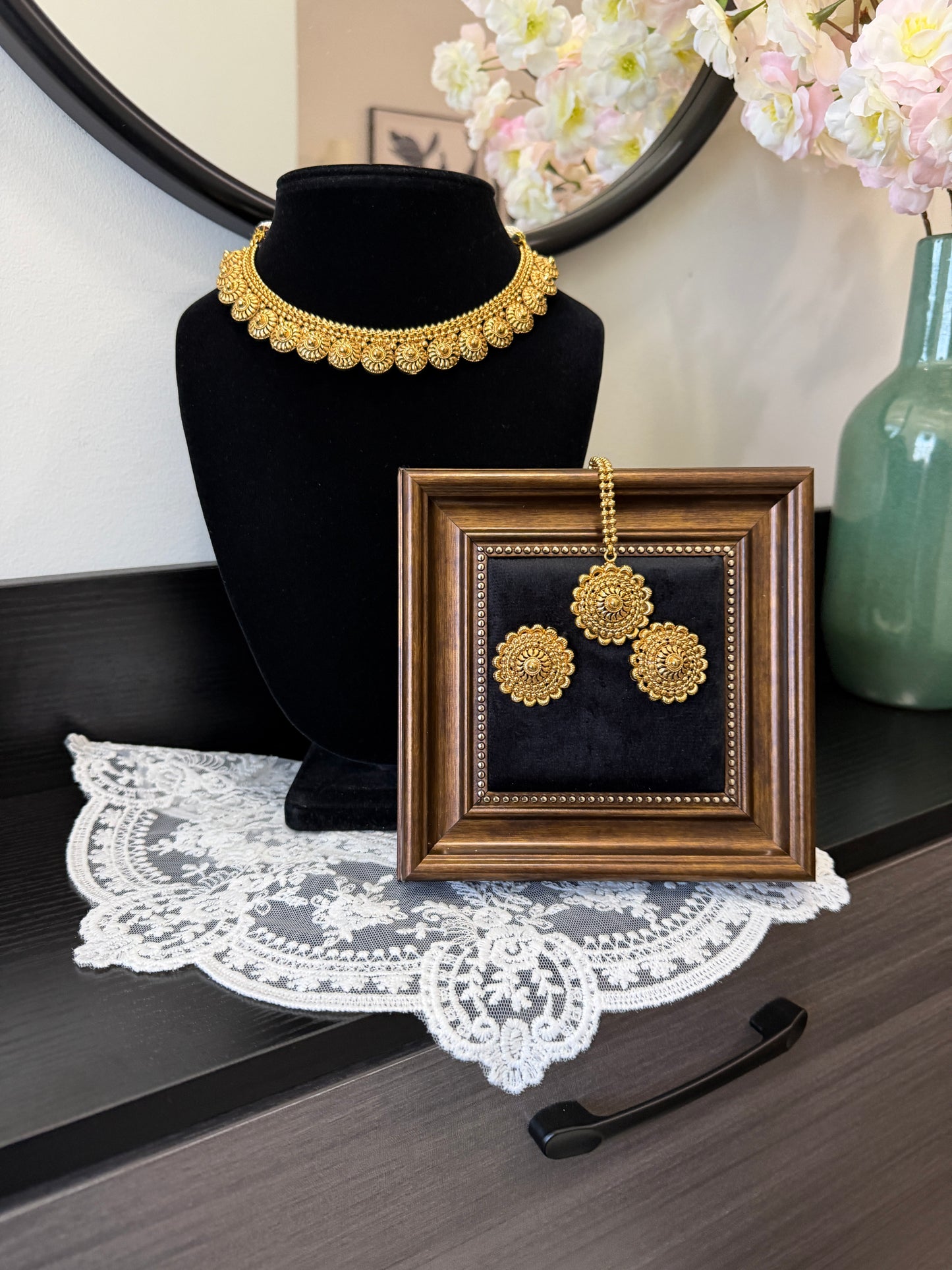 Amneet Micro Gold Plated Set