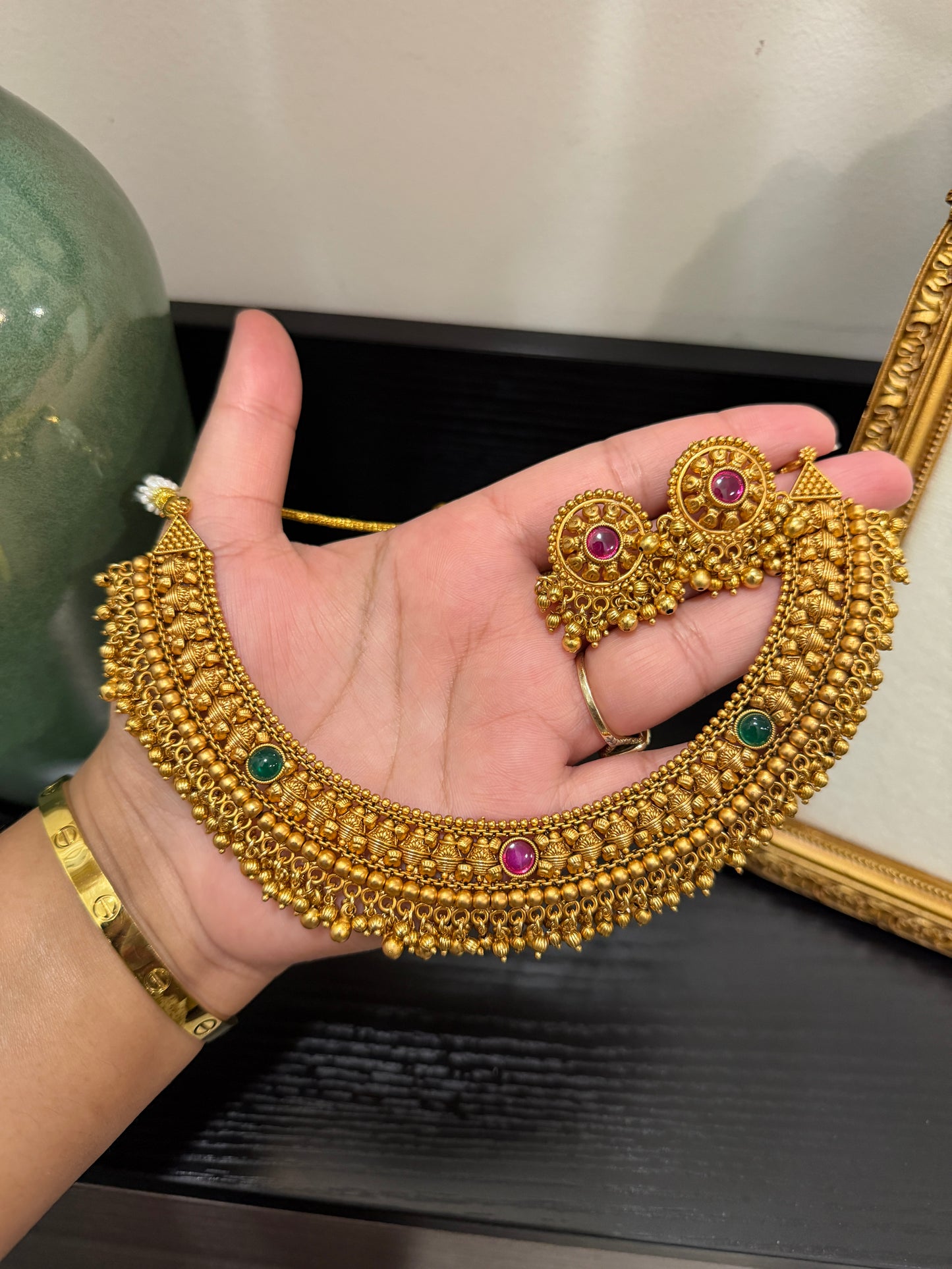 Manu Micro Gold Plated Set