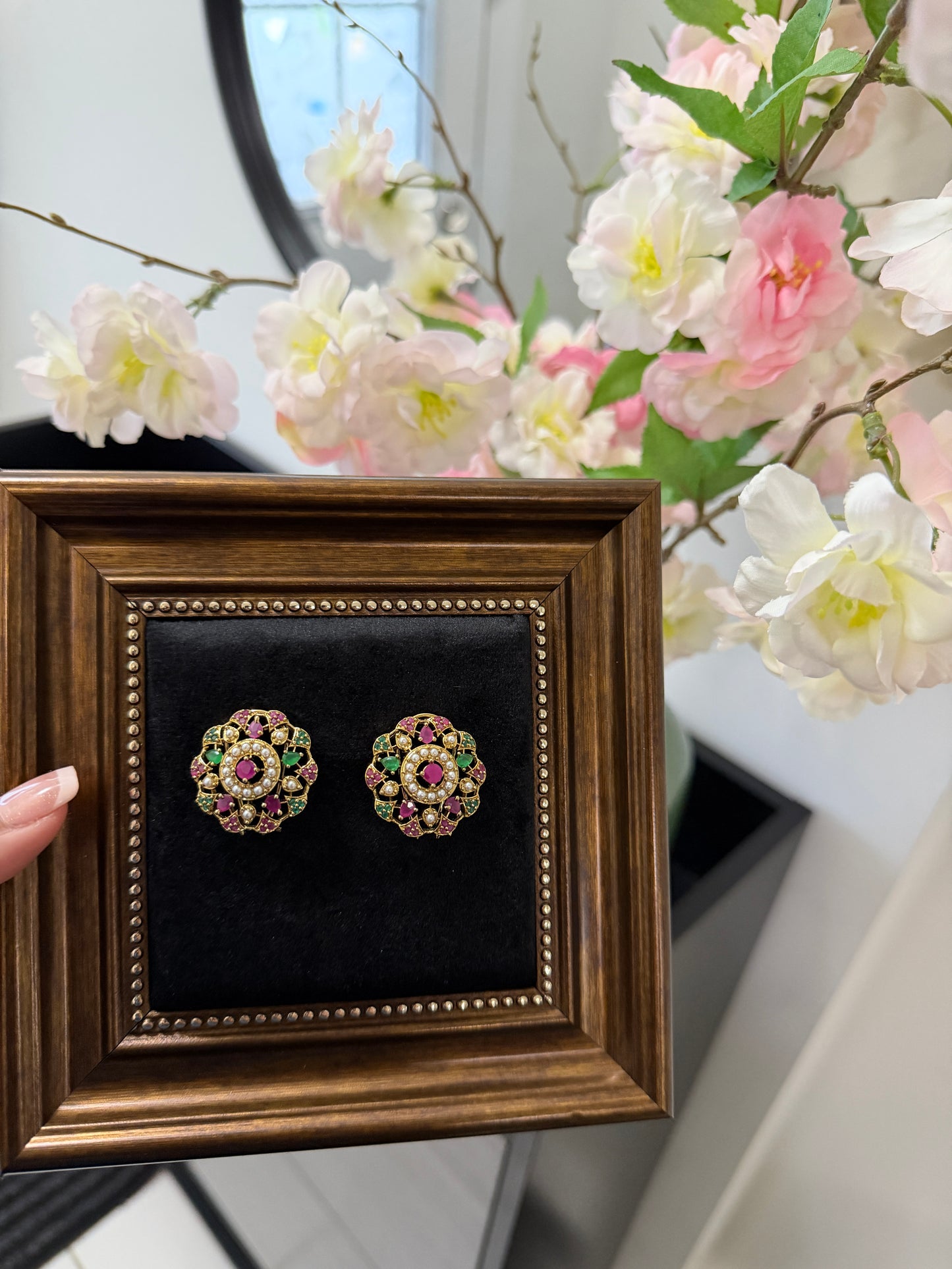 Jyotleen Jadau Studs