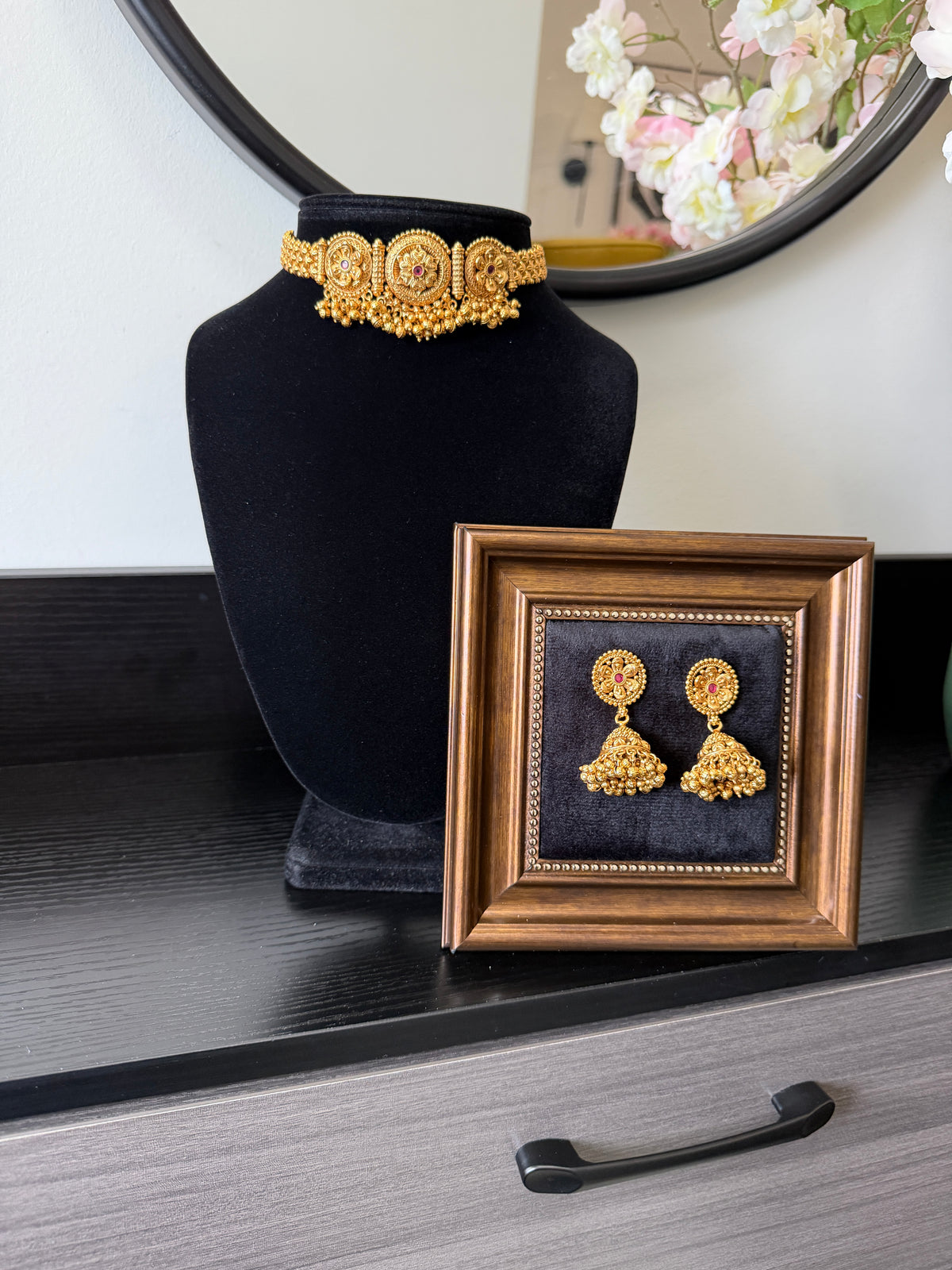 Upinder Micro Gold Plated Set (Ruby)