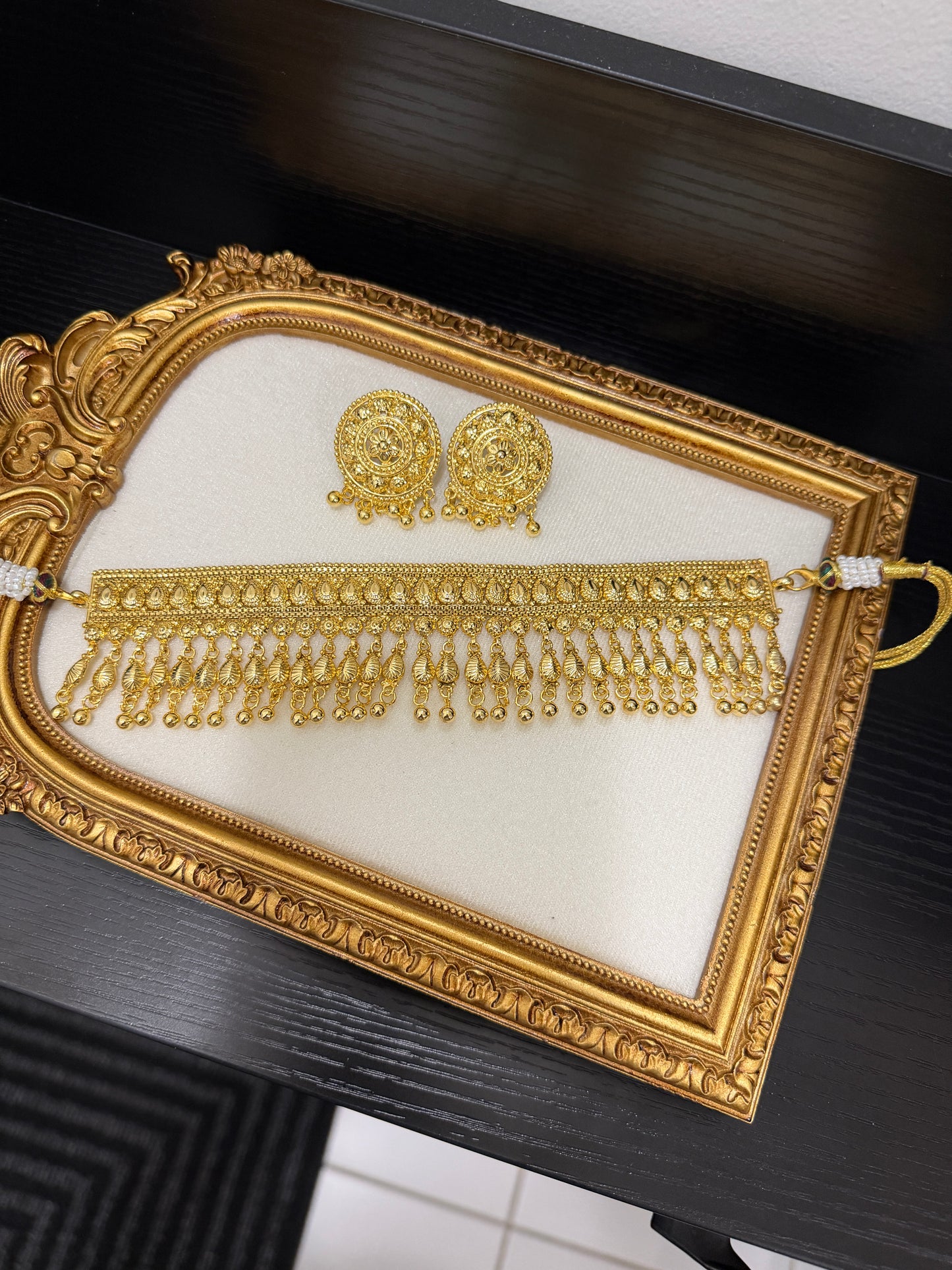 Heema Handcrafted Custom Made Gold Plated Set