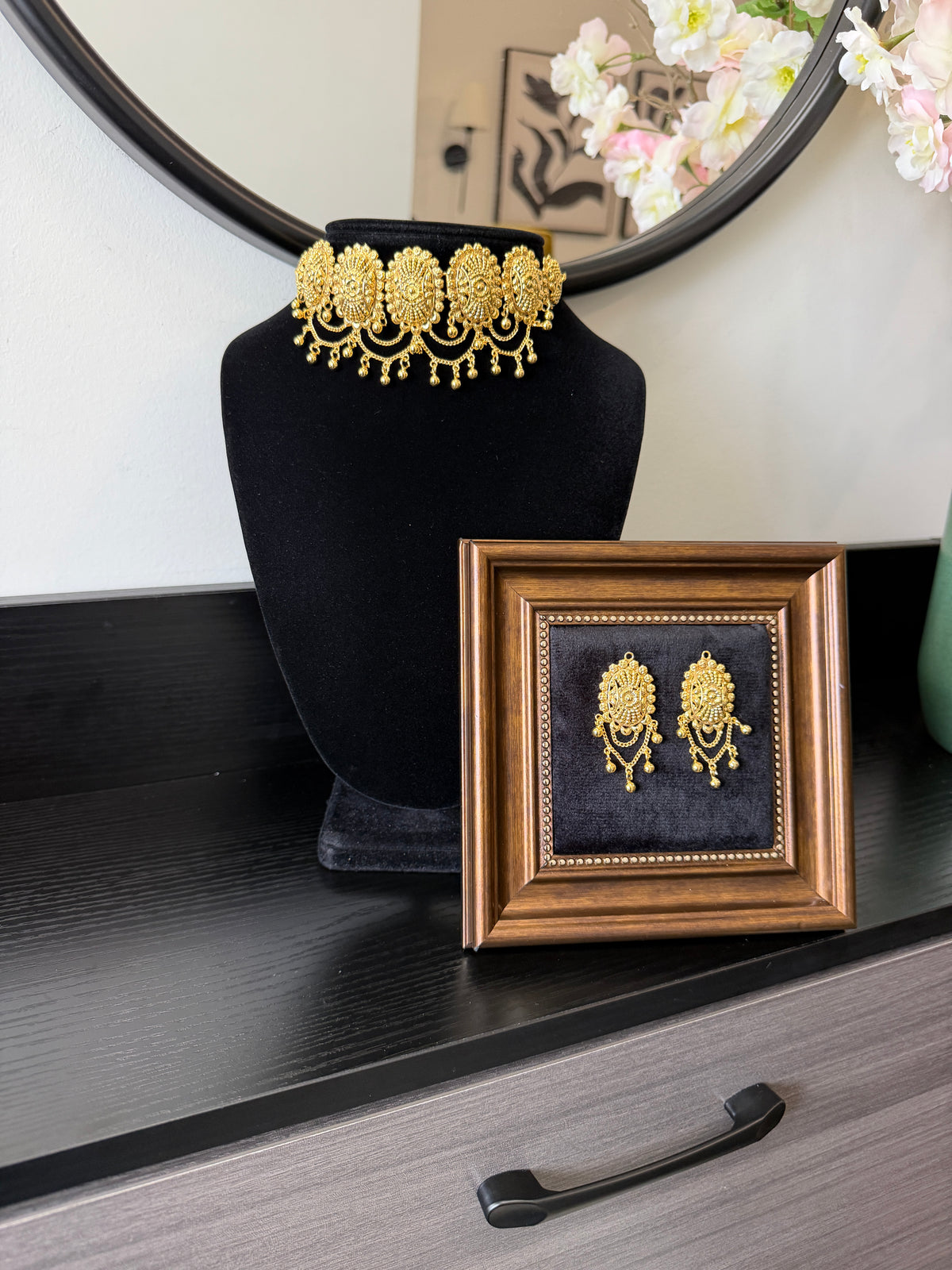 Sonam Handcrafted Gold Plated Set