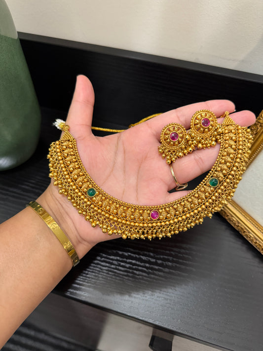 Manu Micro Gold Plated Set