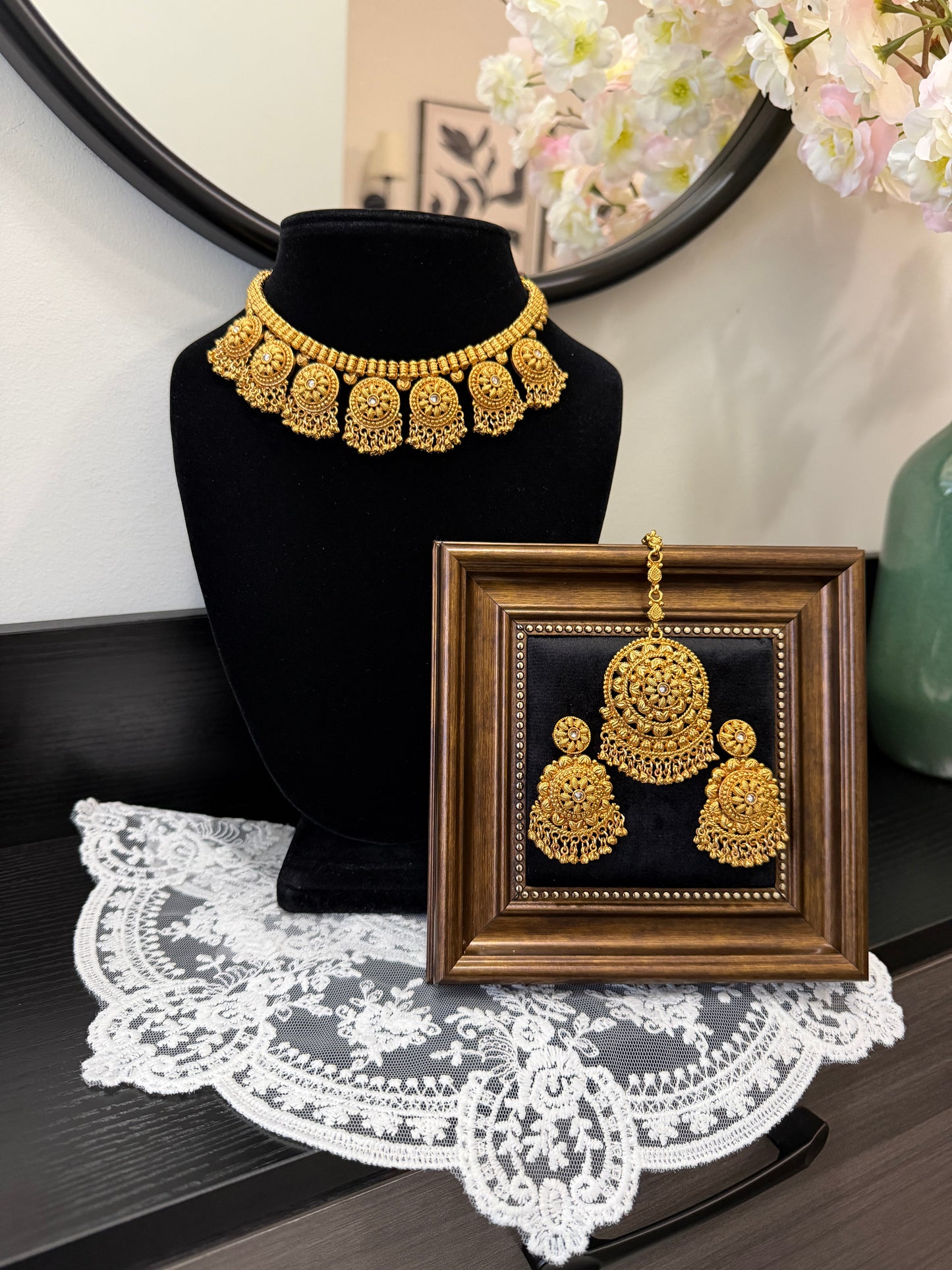 Jasmeet Micro Gold Plated Set