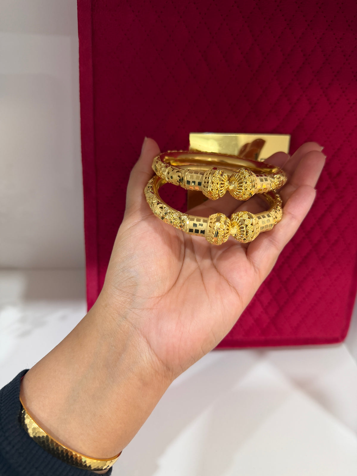 Ranbir Gold Forming Bangles