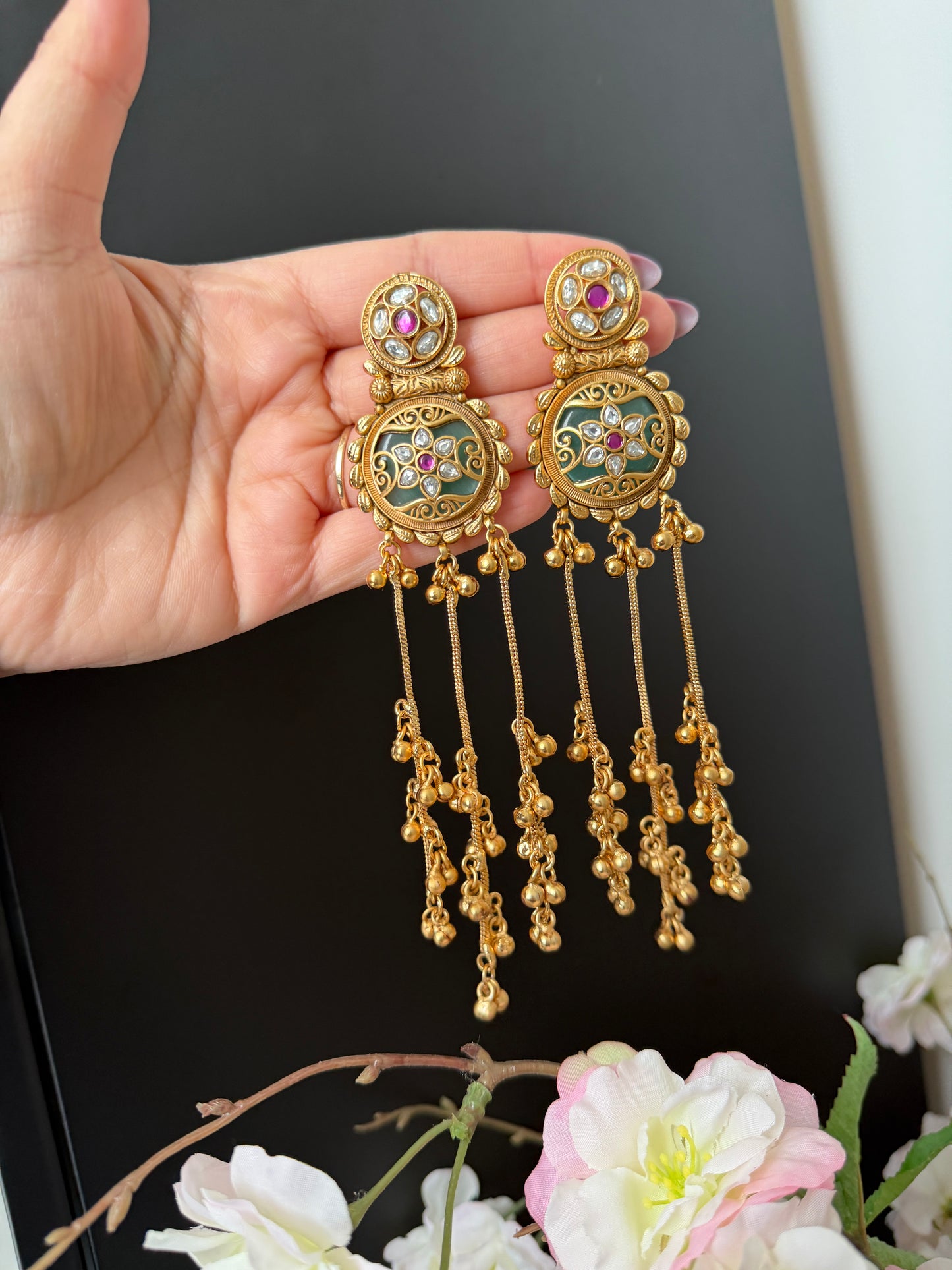 Zoya Kashmiri Heritage Earrings