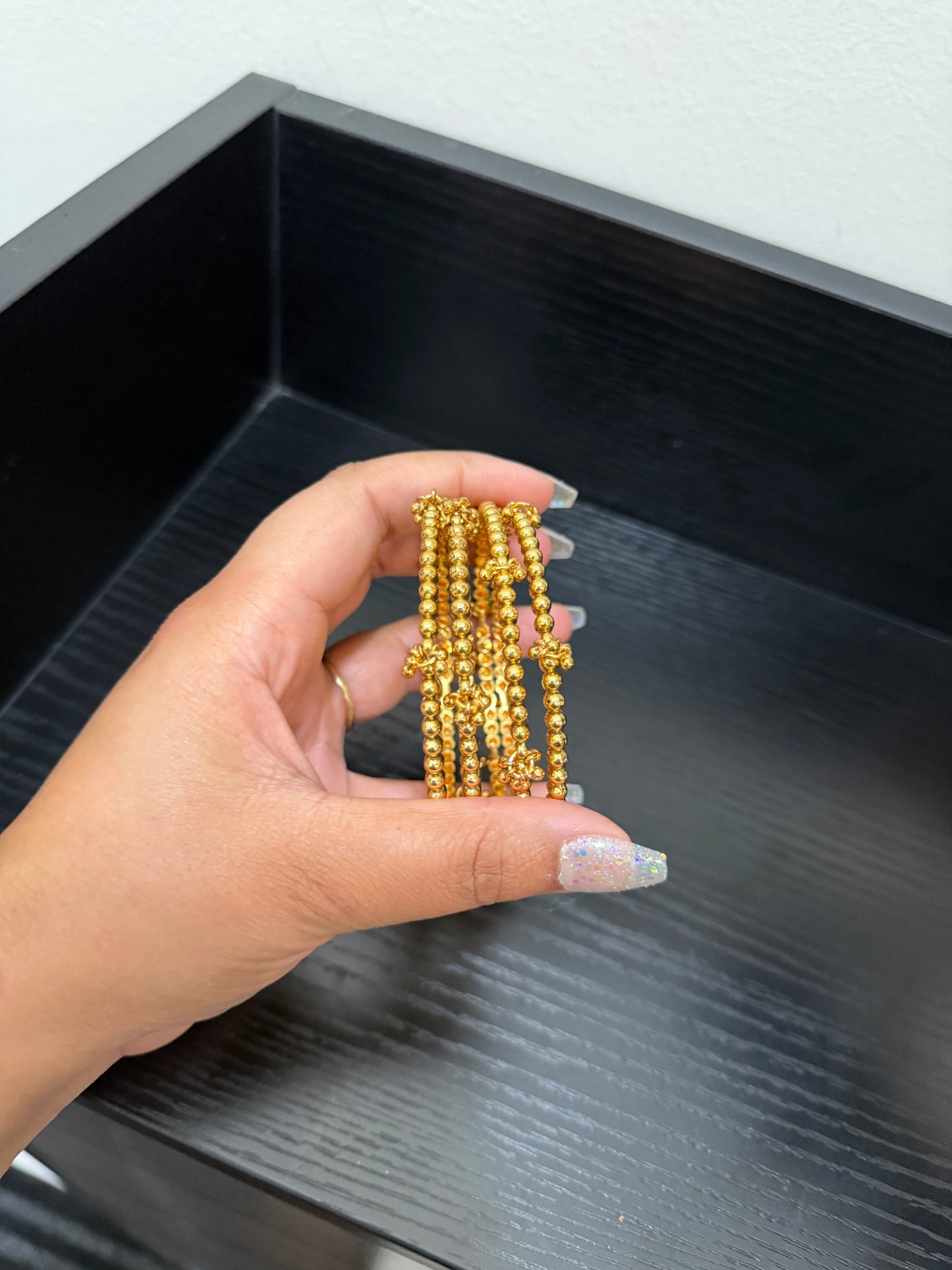 Gurprit Micro Gold Plated Bangles (Set of 4)