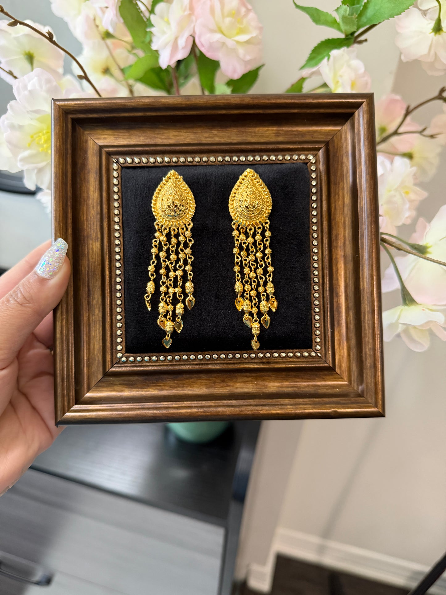 Aira Gold Look Earrings