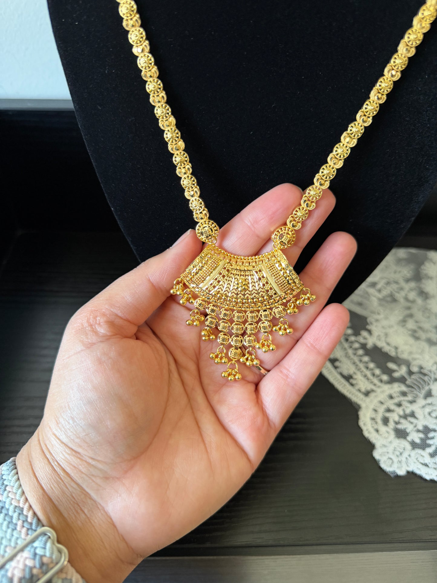 Khushi Gold Forming Long Set