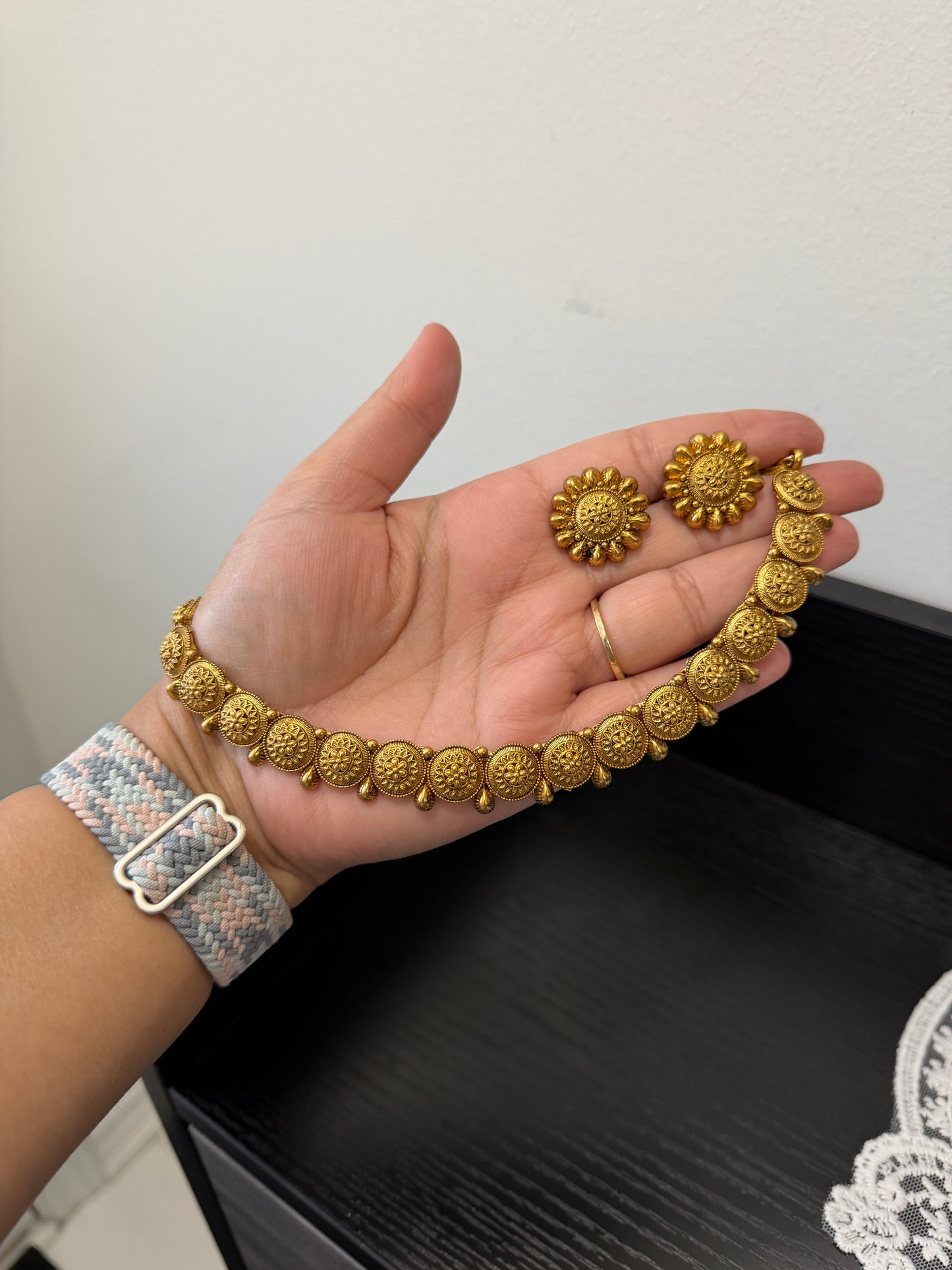 Harmeet Micro Gold Plated Set