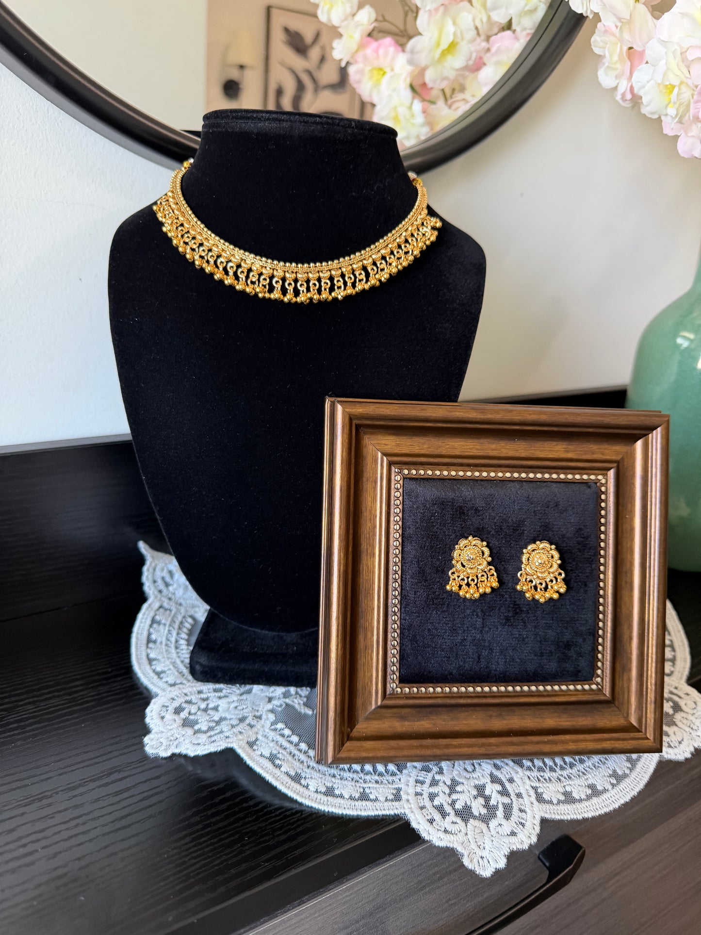 Ravya Antique Plated Set