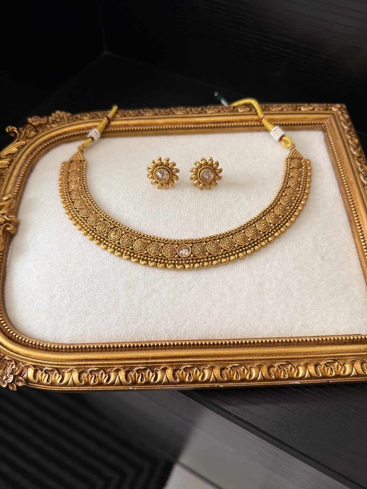 Manreet Micro Gold Plated Set (Clear)