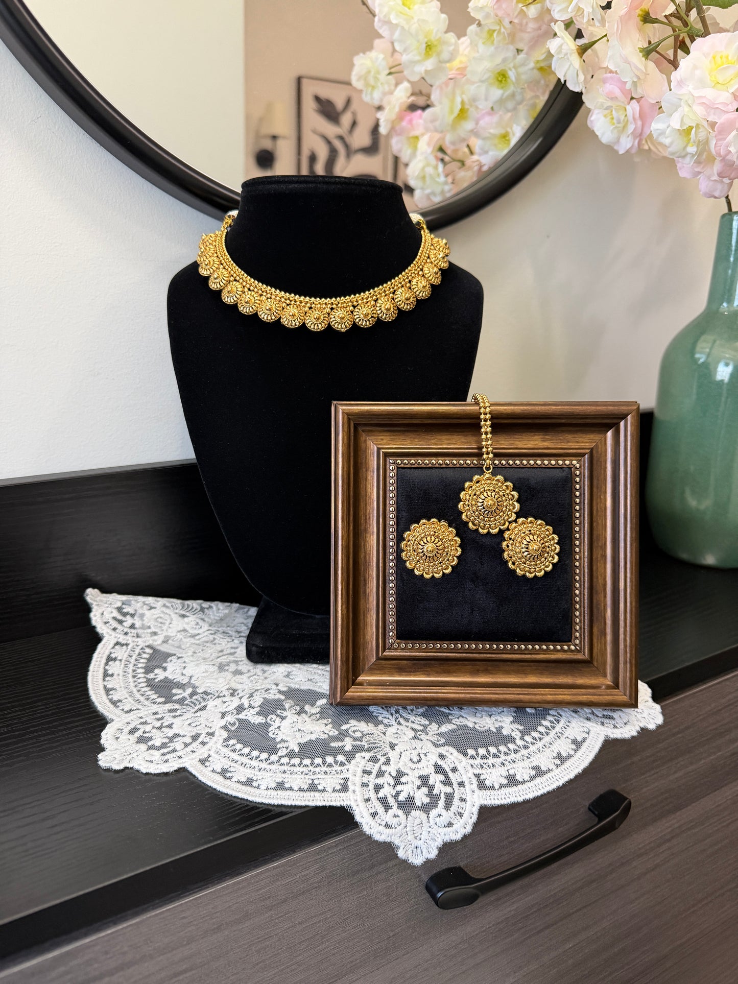 Amneet Micro Gold Plated Set