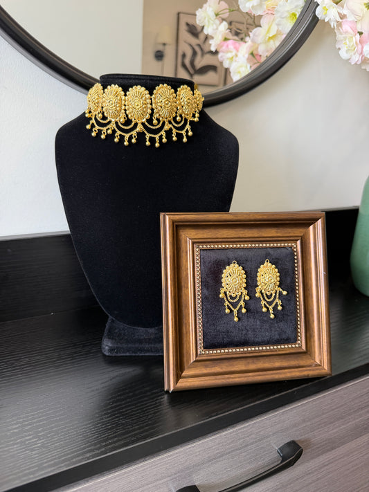 Sonam Handcrafted Gold Plated Set