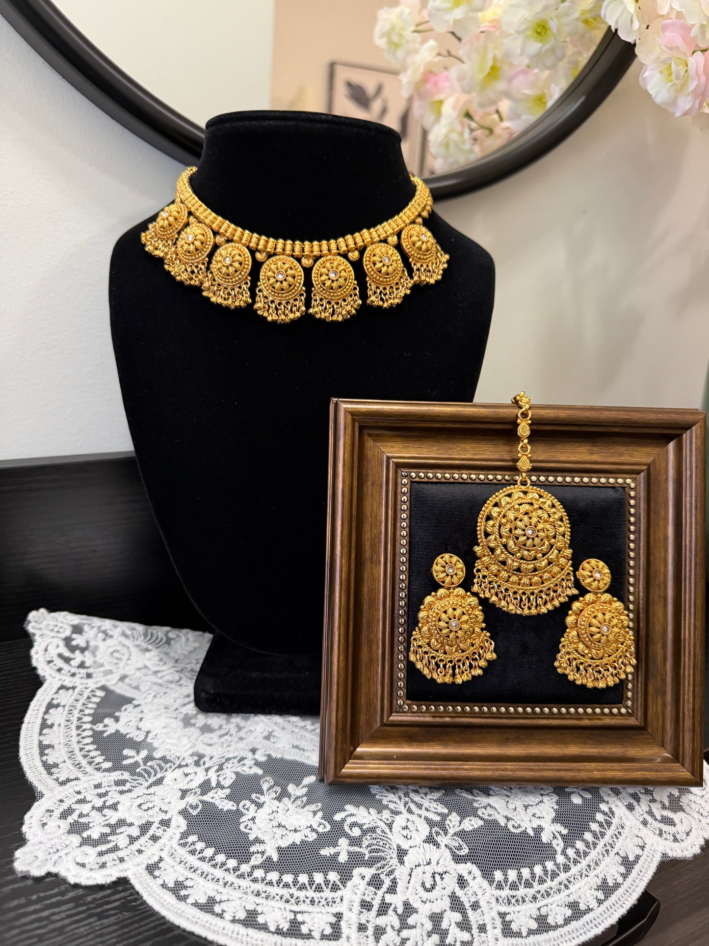 Jasmeet Micro Gold Plated Set
