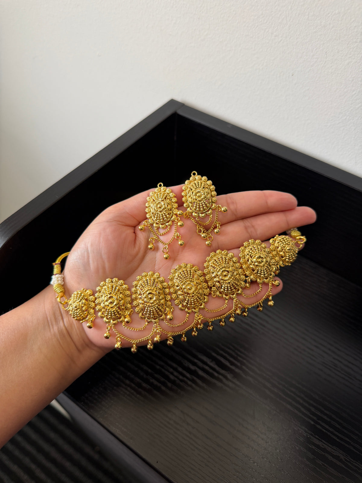 Sonam Handcrafted Gold Plated Set